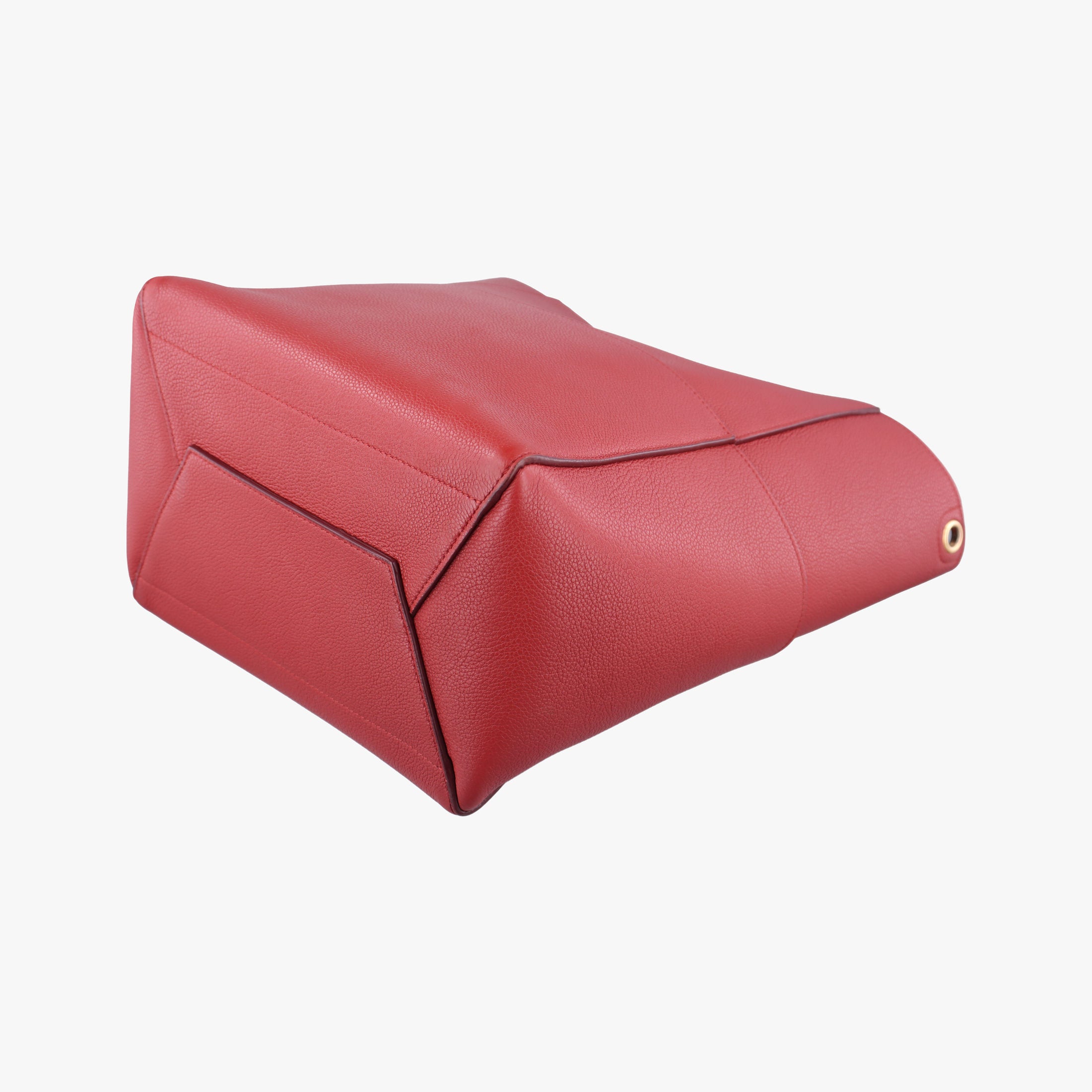 Secondhand Celine Sangle Bucket Red Leather  shoulderbag | stylenewstar