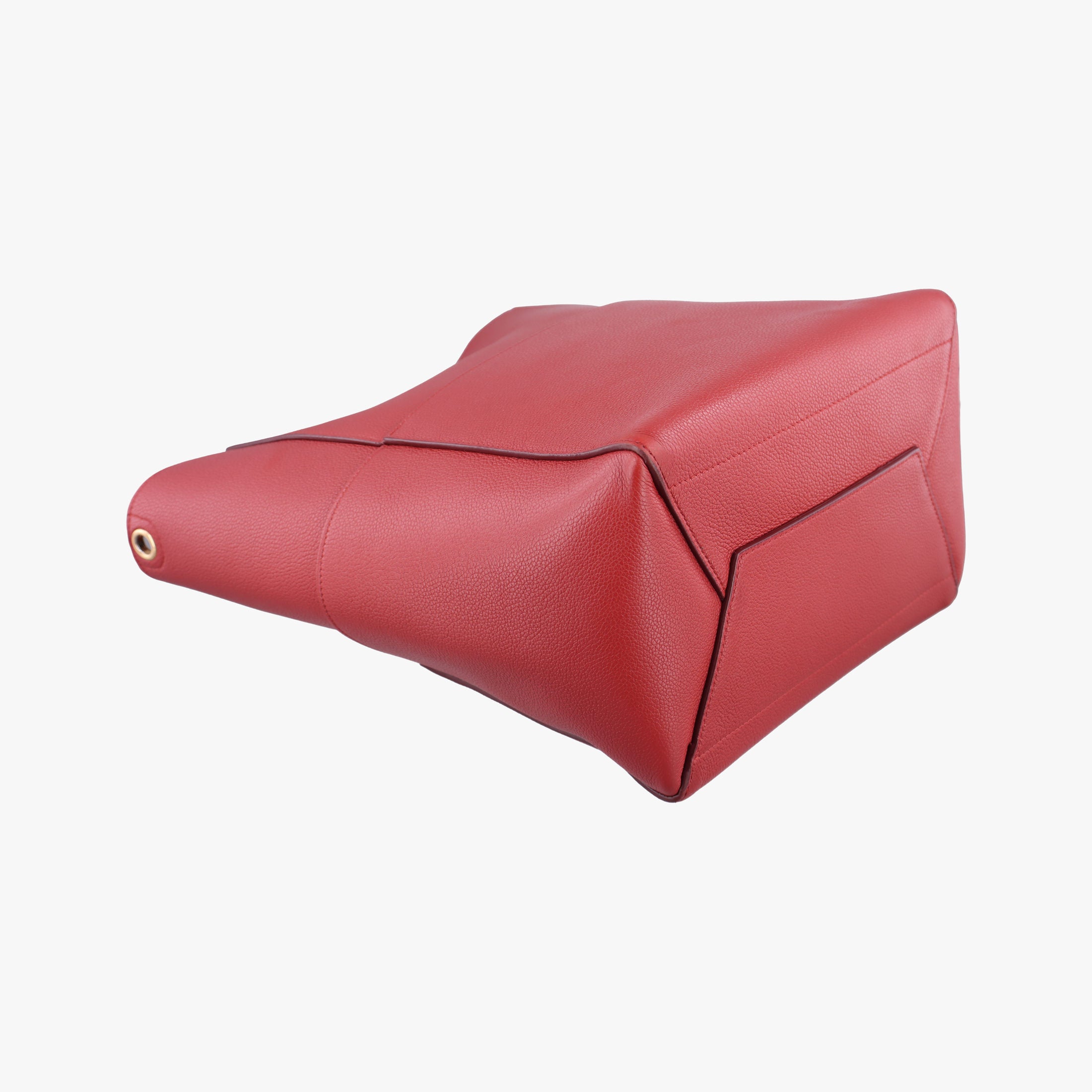Secondhand Celine Sangle Bucket Red Leather  shoulderbag | stylenewstar