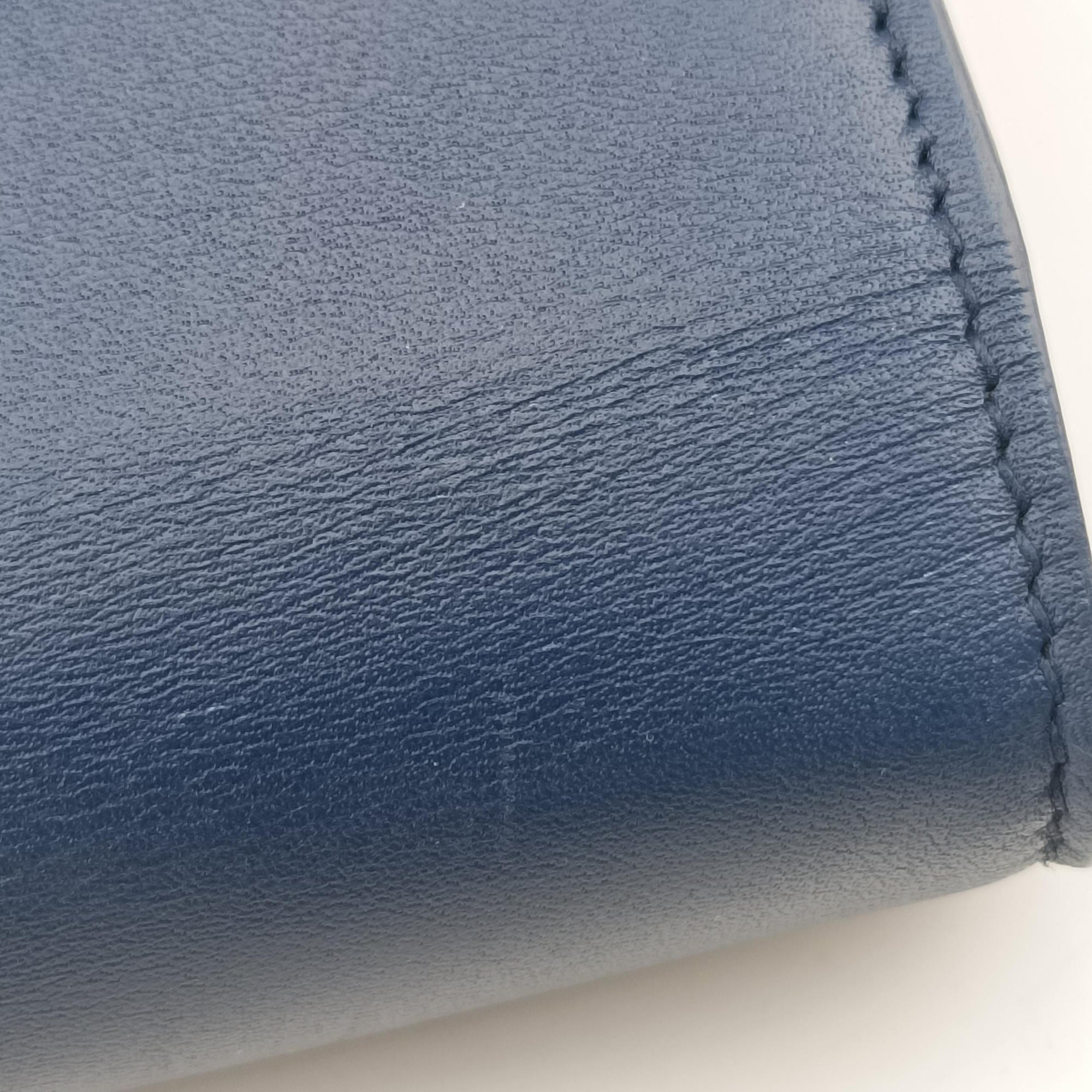 Pre-owned Yves Saint Laurent KATE Navy Leather 452159 shoulderbag | stylenewstar