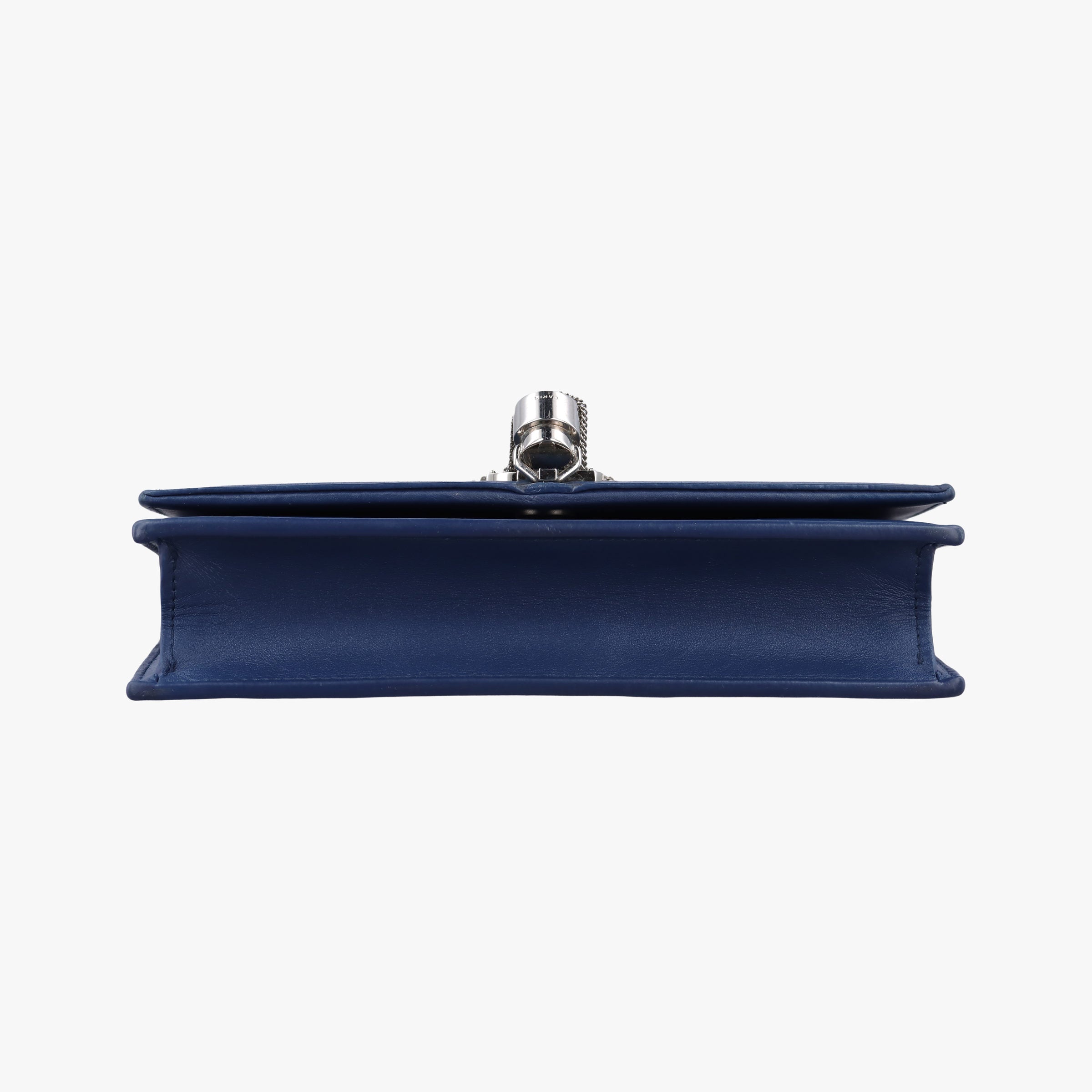 Pre-owned Yves Saint Laurent KATE Navy Leather 452159 shoulderbag | stylenewstar