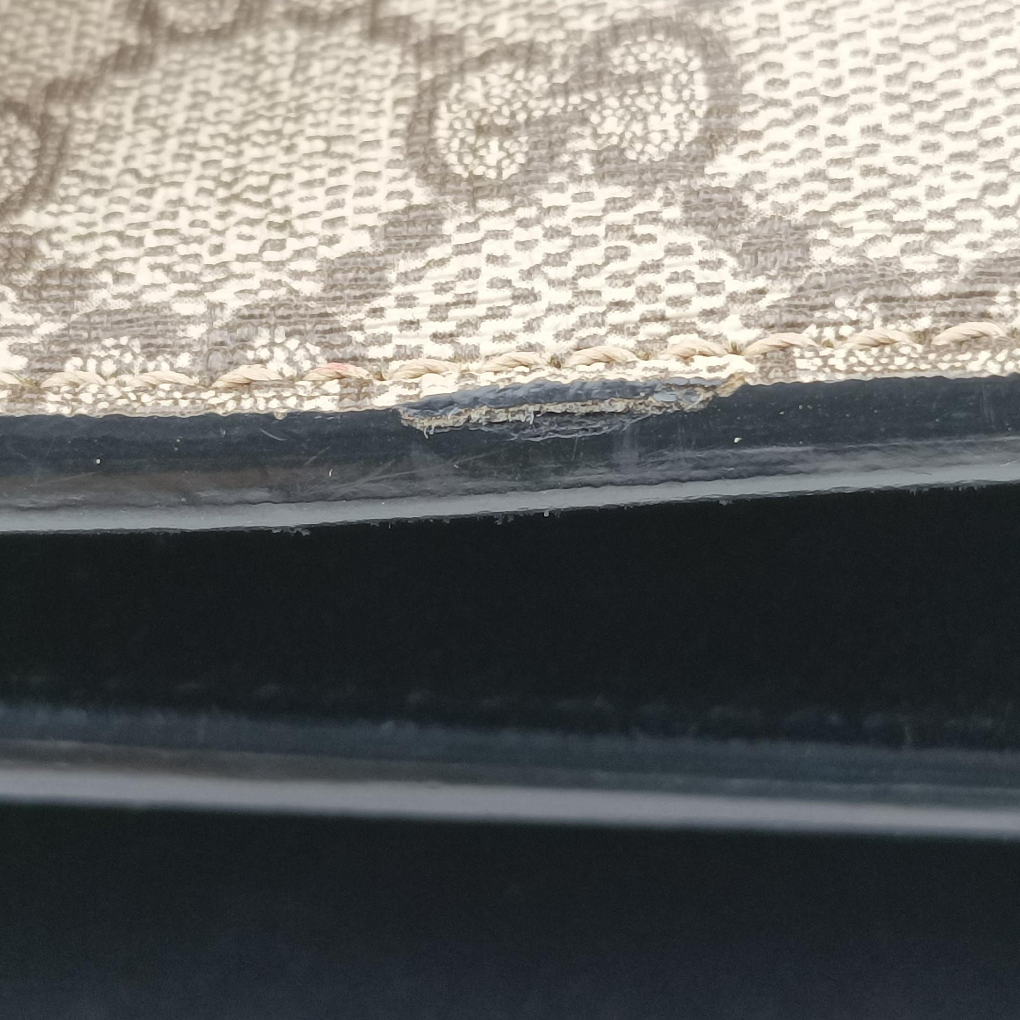 Pre-owned Gucci Dionysus beige×black PVC coated canvas x Suede 400249 shoulderbag | stylenewstar
