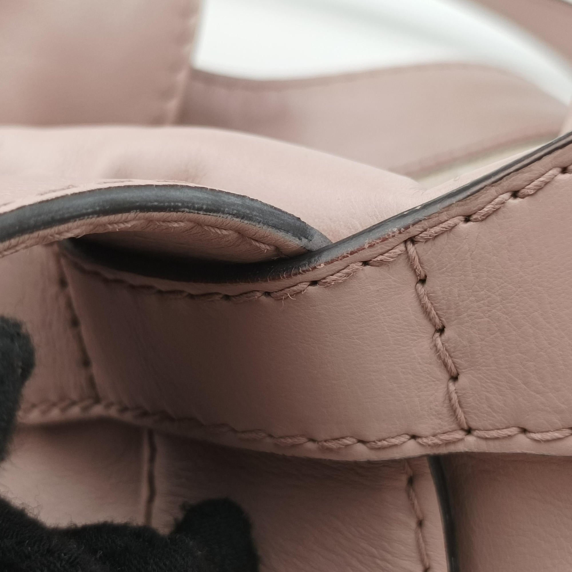 Vintage Gucci Soft Stirrup Pink Leather 296856 handbag | stylenewstar