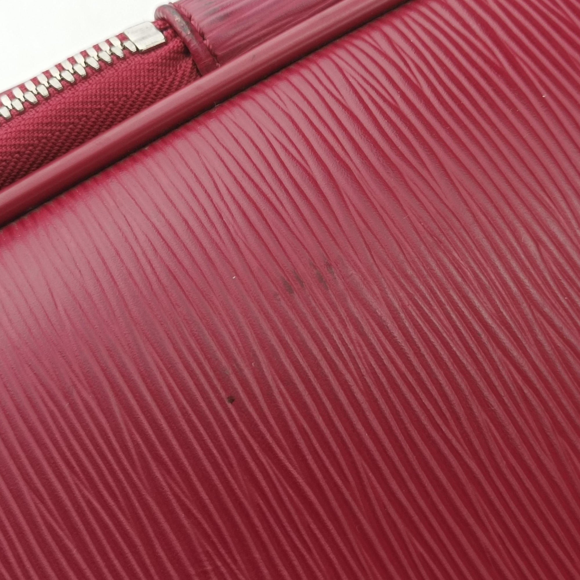 Pre-owned Louis Vuitton Pegase 55 FUCHSIA Epi M23028 suitcase | stylenewstar