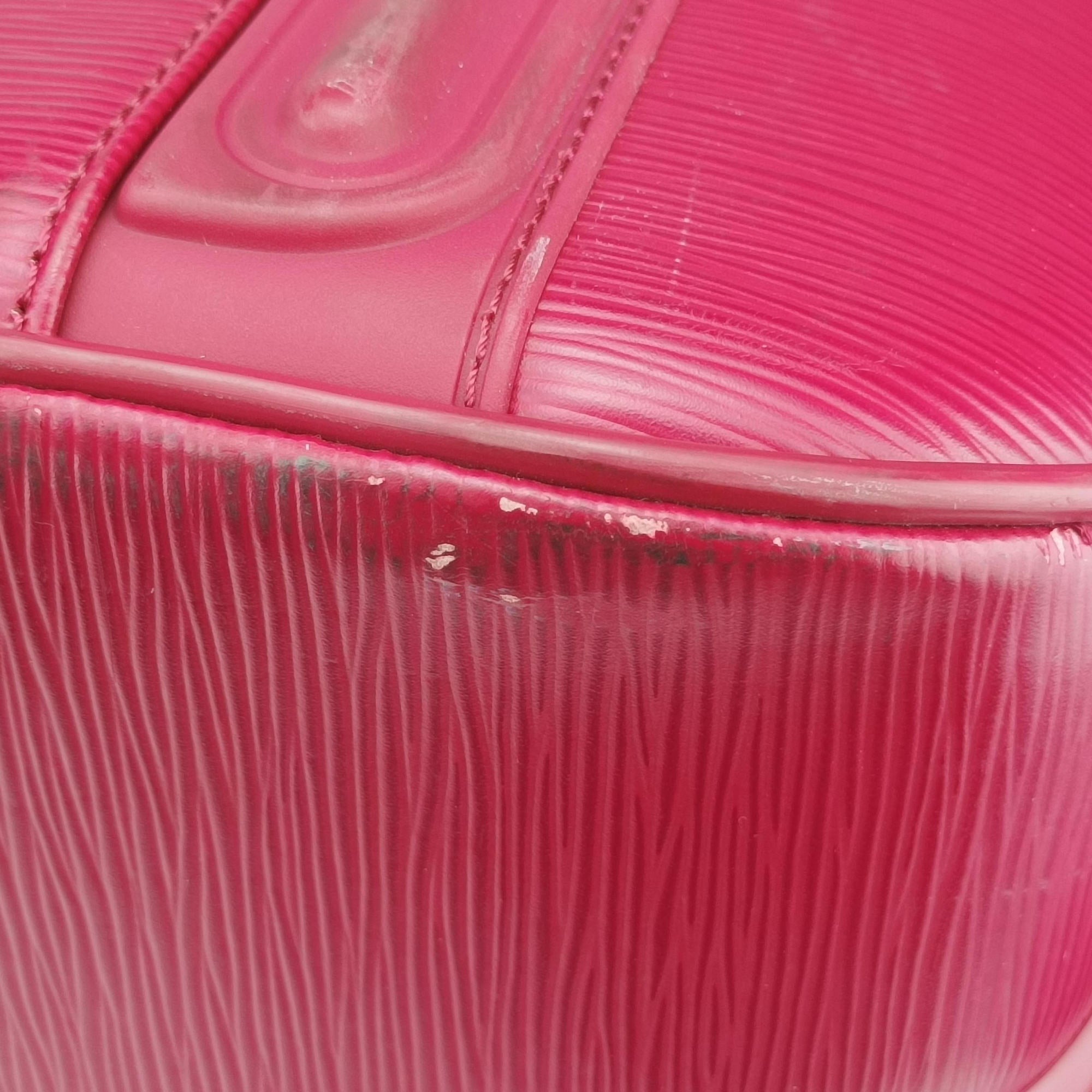 Pre-owned Louis Vuitton Pegase 55 FUCHSIA Epi M23028 suitcase | stylenewstar