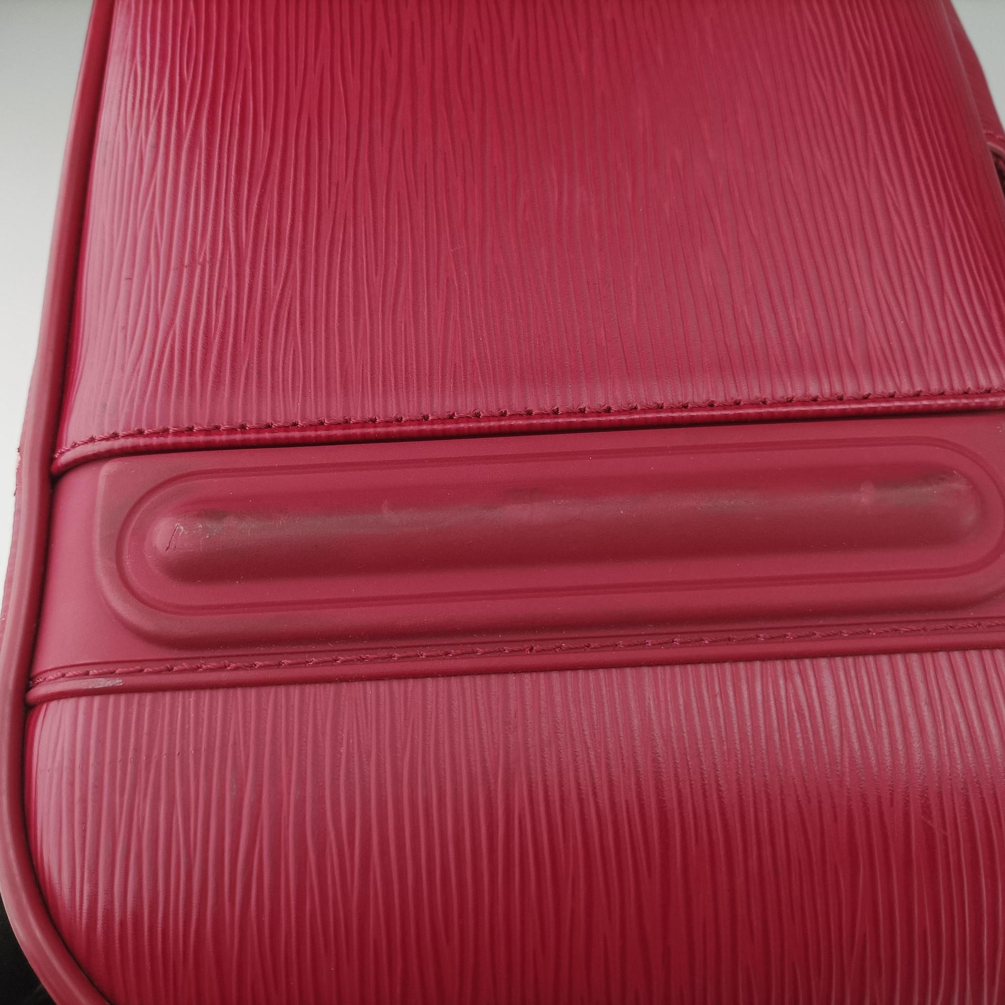 Pre-owned Louis Vuitton Pegase 55 FUCHSIA Epi M23028 suitcase | stylenewstar