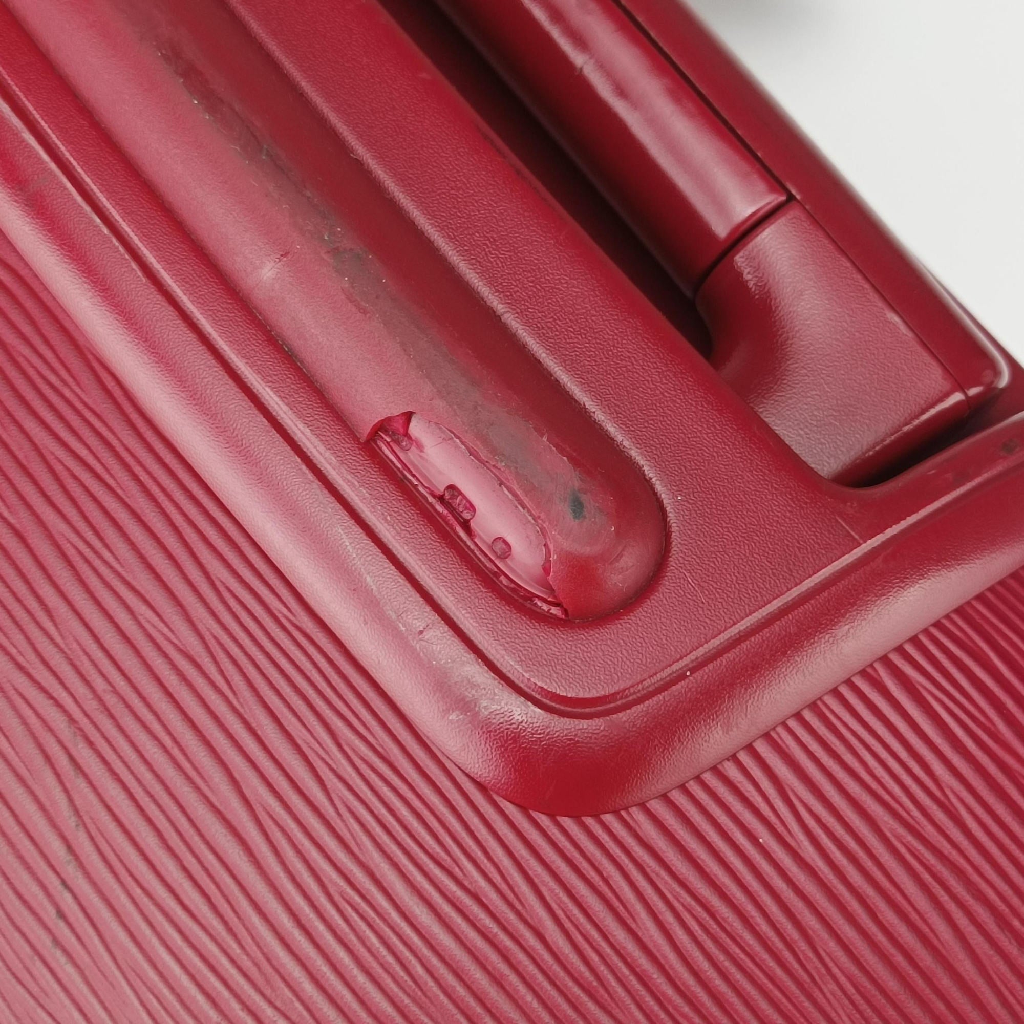 Pre-owned Louis Vuitton Pegase 55 FUCHSIA Epi M23028 suitcase | stylenewstar