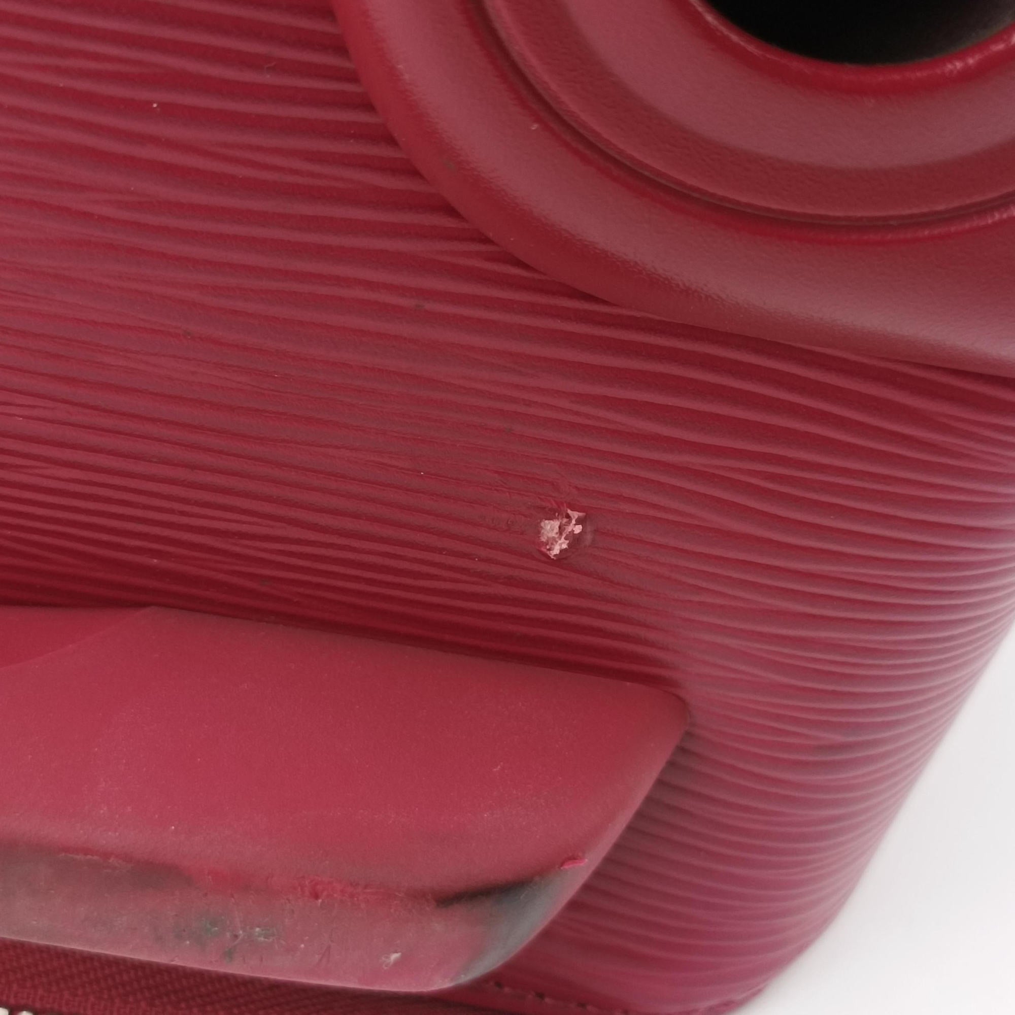 Pre-owned Louis Vuitton Pegase 55 FUCHSIA Epi M23028 suitcase | stylenewstar