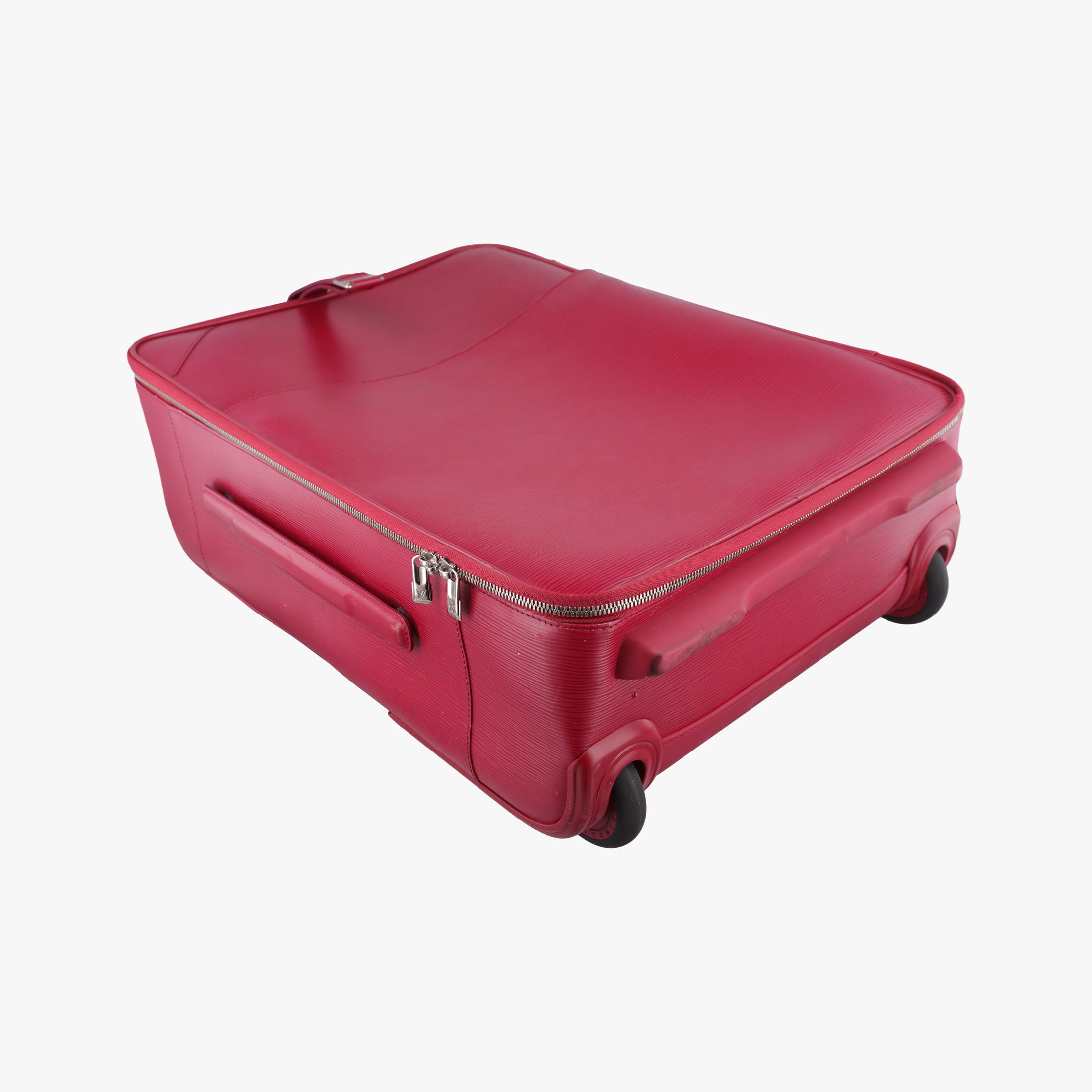 Pre-owned Louis Vuitton Pegase 55 FUCHSIA Epi M23028 suitcase | stylenewstar
