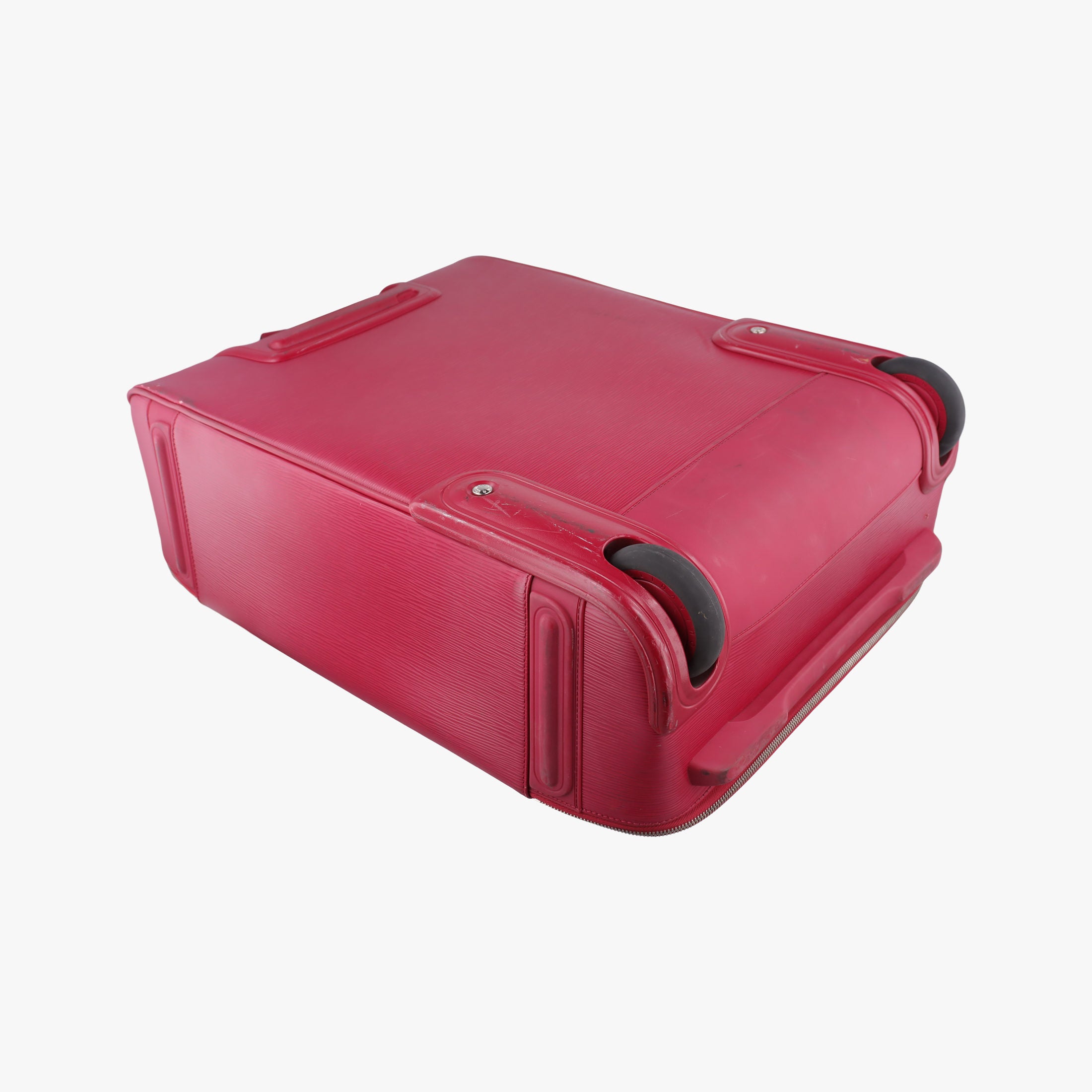 Pre-owned Louis Vuitton Pegase 55 FUCHSIA Epi M23028 suitcase | stylenewstar