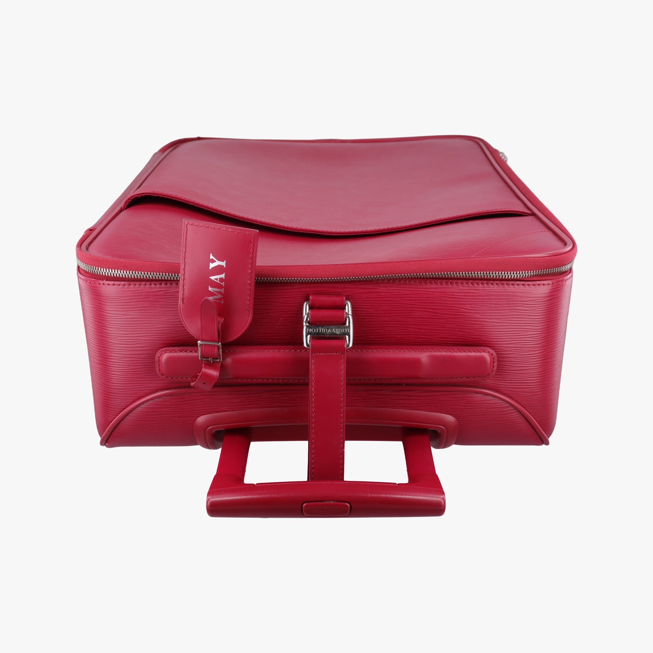 Pre-owned Louis Vuitton Pegase 55 FUCHSIA Epi M23028 suitcase | stylenewstar