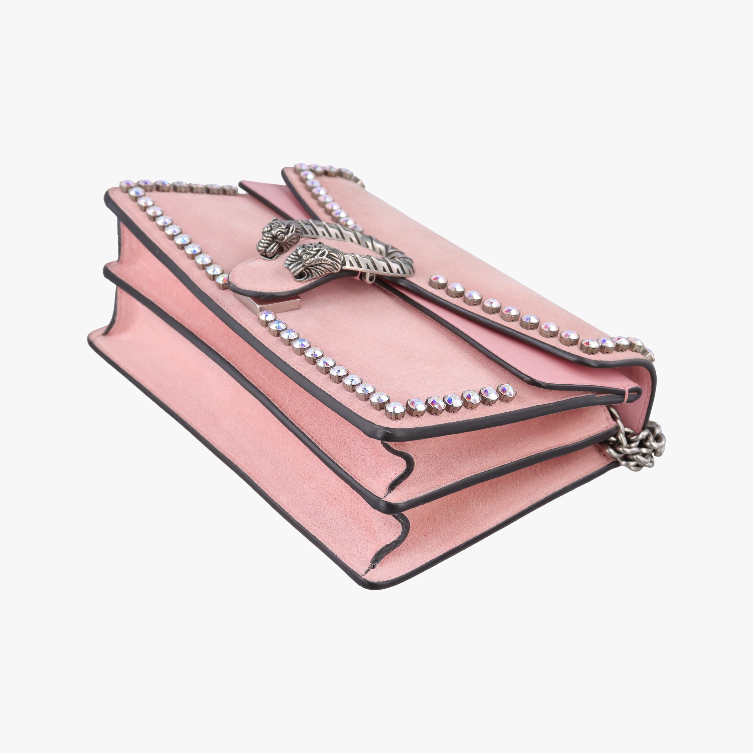 Secondhand Gucci Dionysus Pink Suede x Leather 400249 shoulderbag | stylenewstar