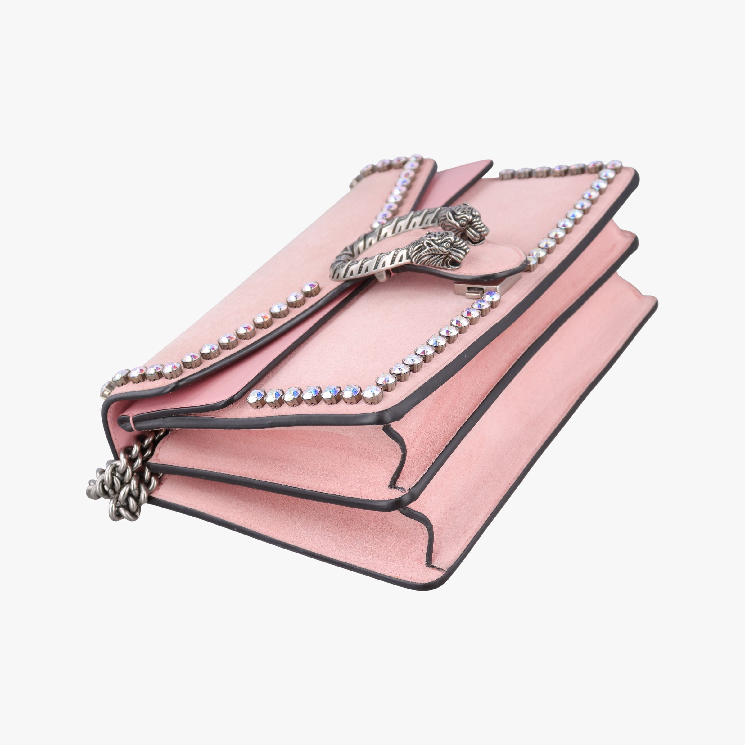Secondhand Gucci Dionysus Pink Suede x Leather 400249 shoulderbag | stylenewstar
