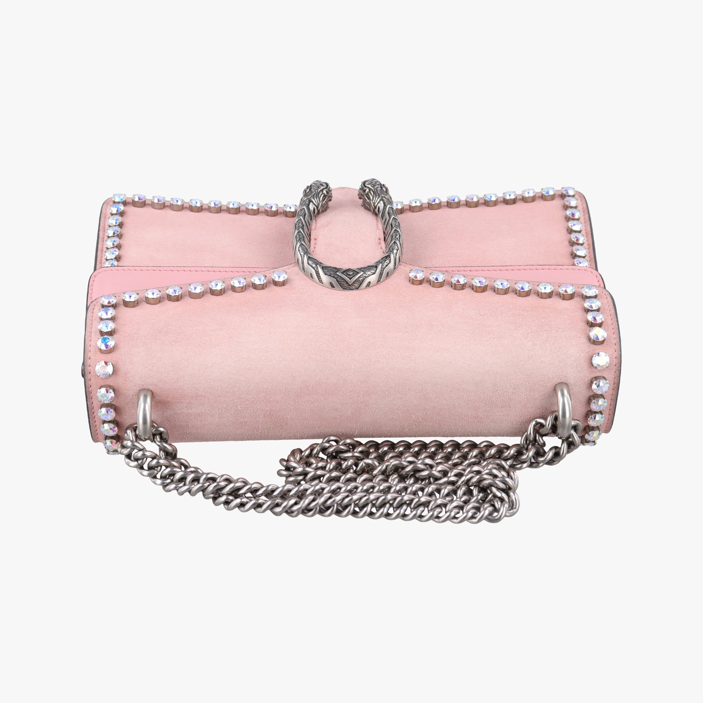 Secondhand Gucci Dionysus Pink Suede x Leather 400249 shoulderbag | stylenewstar