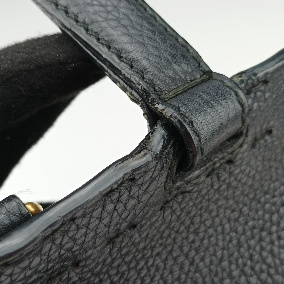 Pre-owned Gucci GG Marmont Black Leather 421890 shoulderbag | stylenewstar