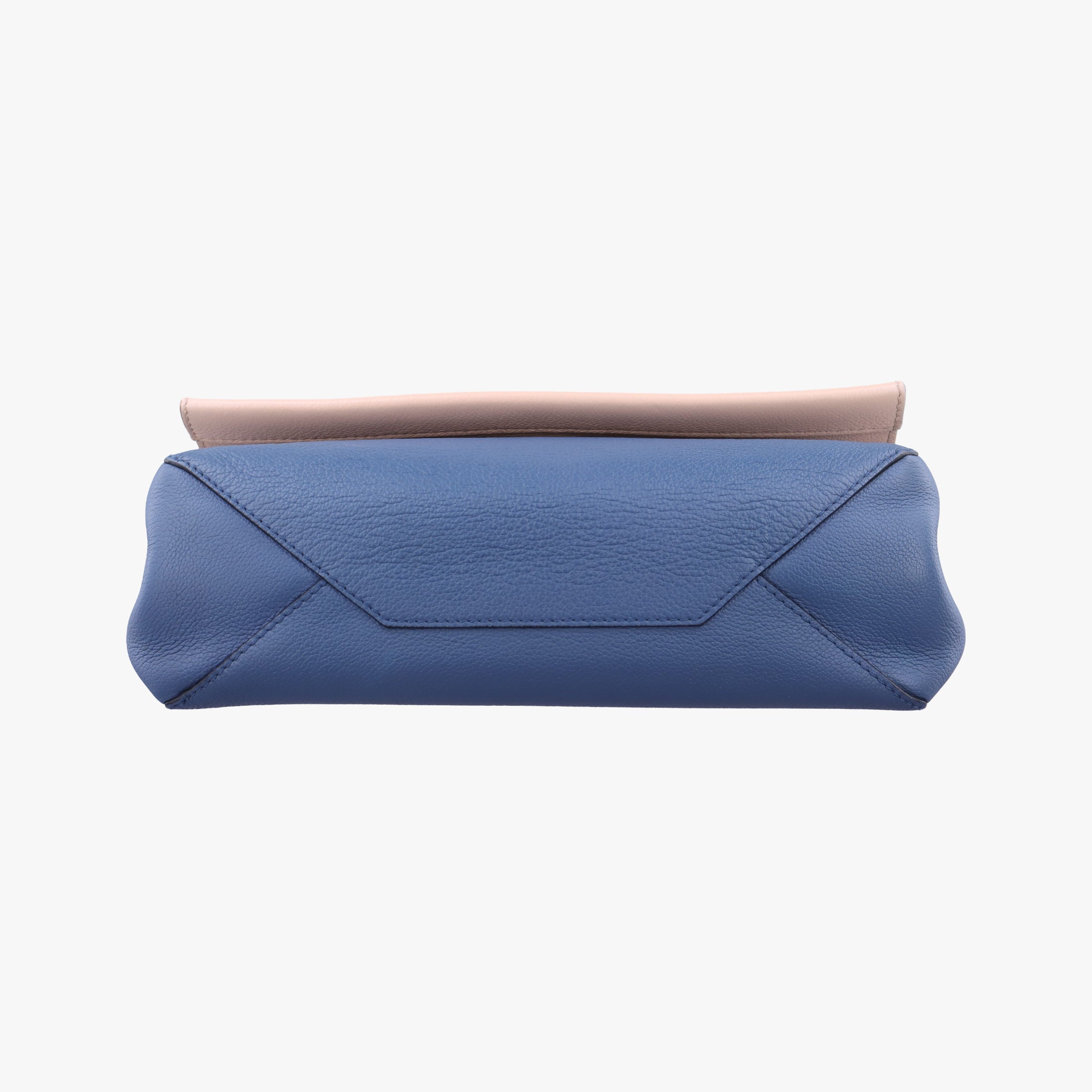 Secondhand Louis Vuitton Lockme II Denim Blue × Cream Taurillon leather M41793 shoulderbag | stylenewstar