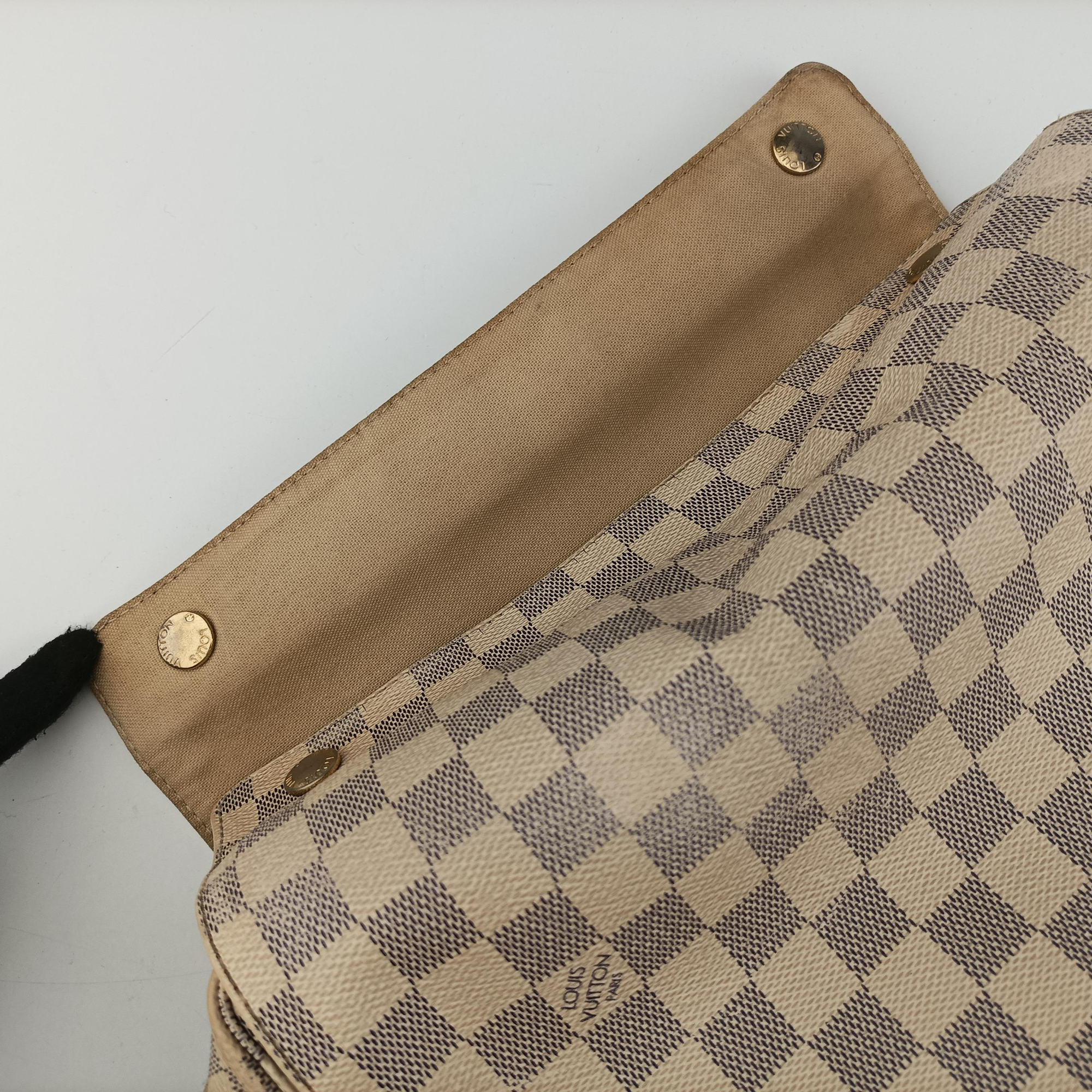 Pre-owned Louis Vuitton NAVIGLIO Azur Damier Canvas N51189 shoulderbag | stylenewstar