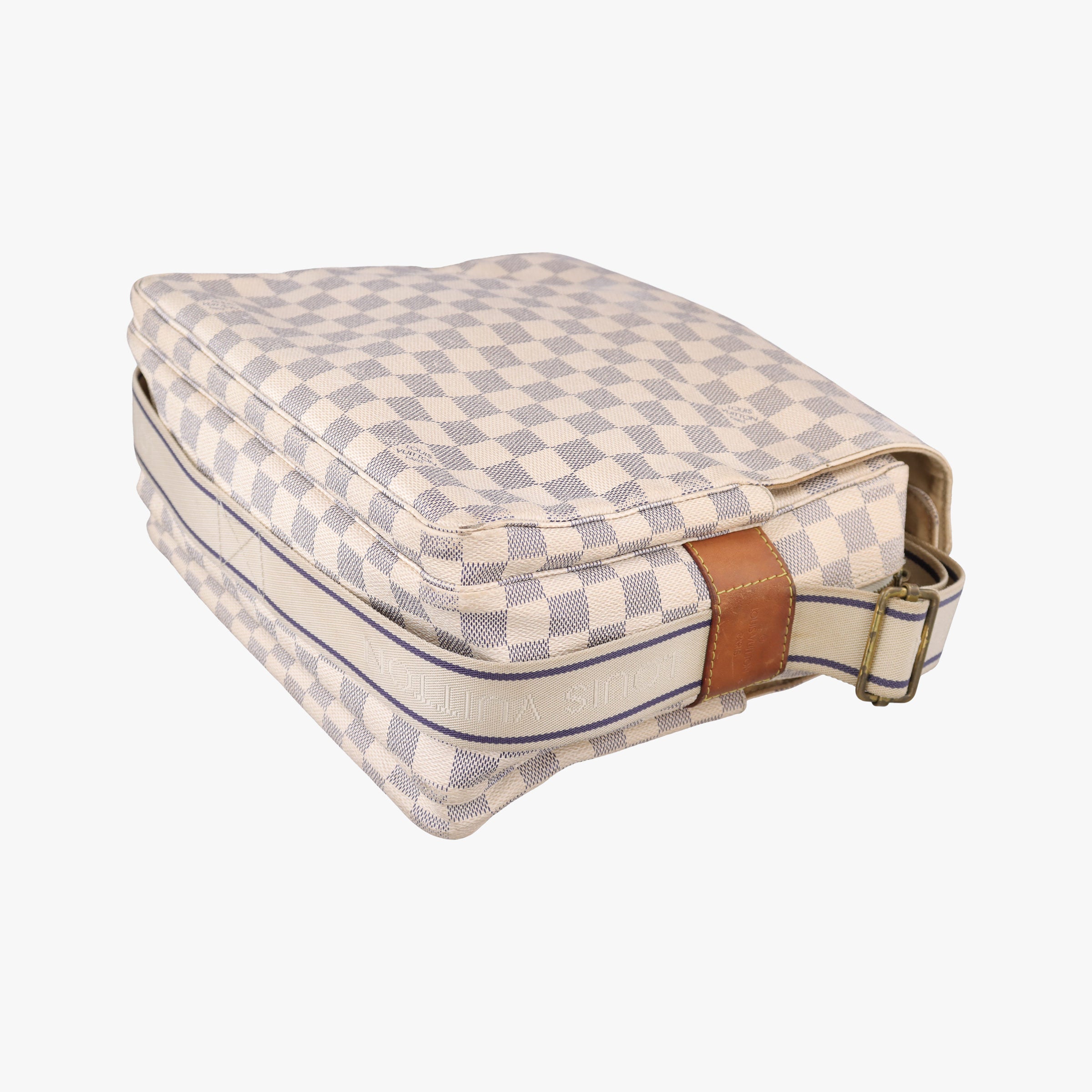Pre-owned Louis Vuitton NAVIGLIO Azur Damier Canvas N51189 shoulderbag | stylenewstar