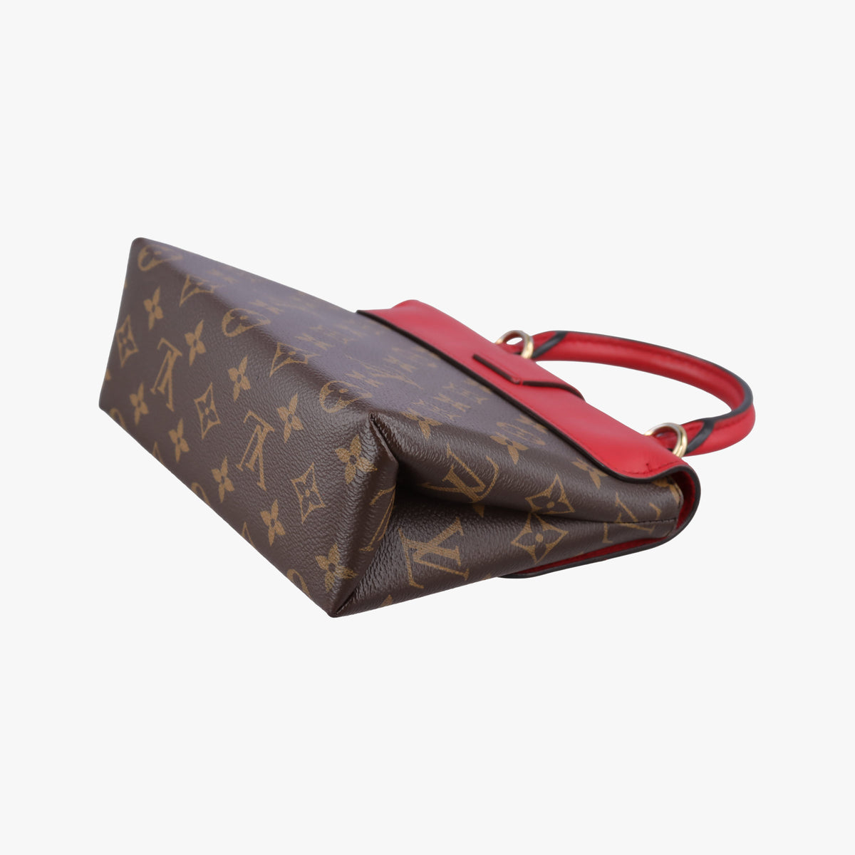 Secondhand Louis Vuitton Locky BB Monogram/Brown×Coqulicot Monogram canvas×calf leather M44322 shoulderbag | stylenewstar