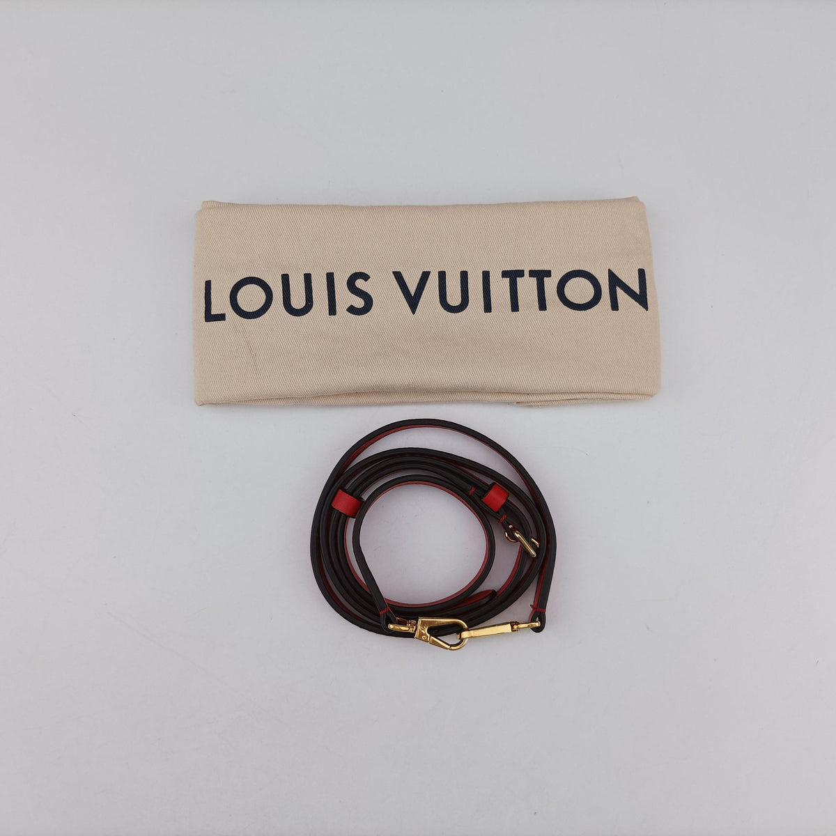 Vintage Louis Vuitton Locky BB Monogram/Brown×Coqulicot Monogram canvas×calf leather M44322 shoulderbag | stylenewstar