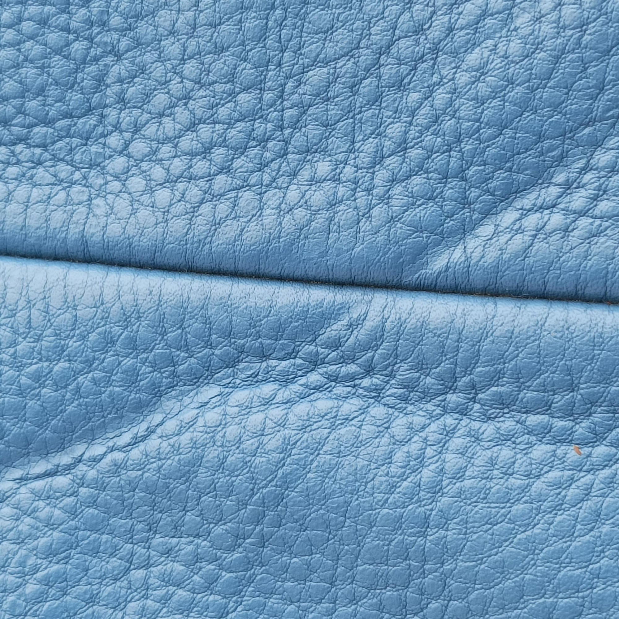 Pre-owned Prada Shopping Tote Blue Leather BN1786 shoulderbag | stylenewstar