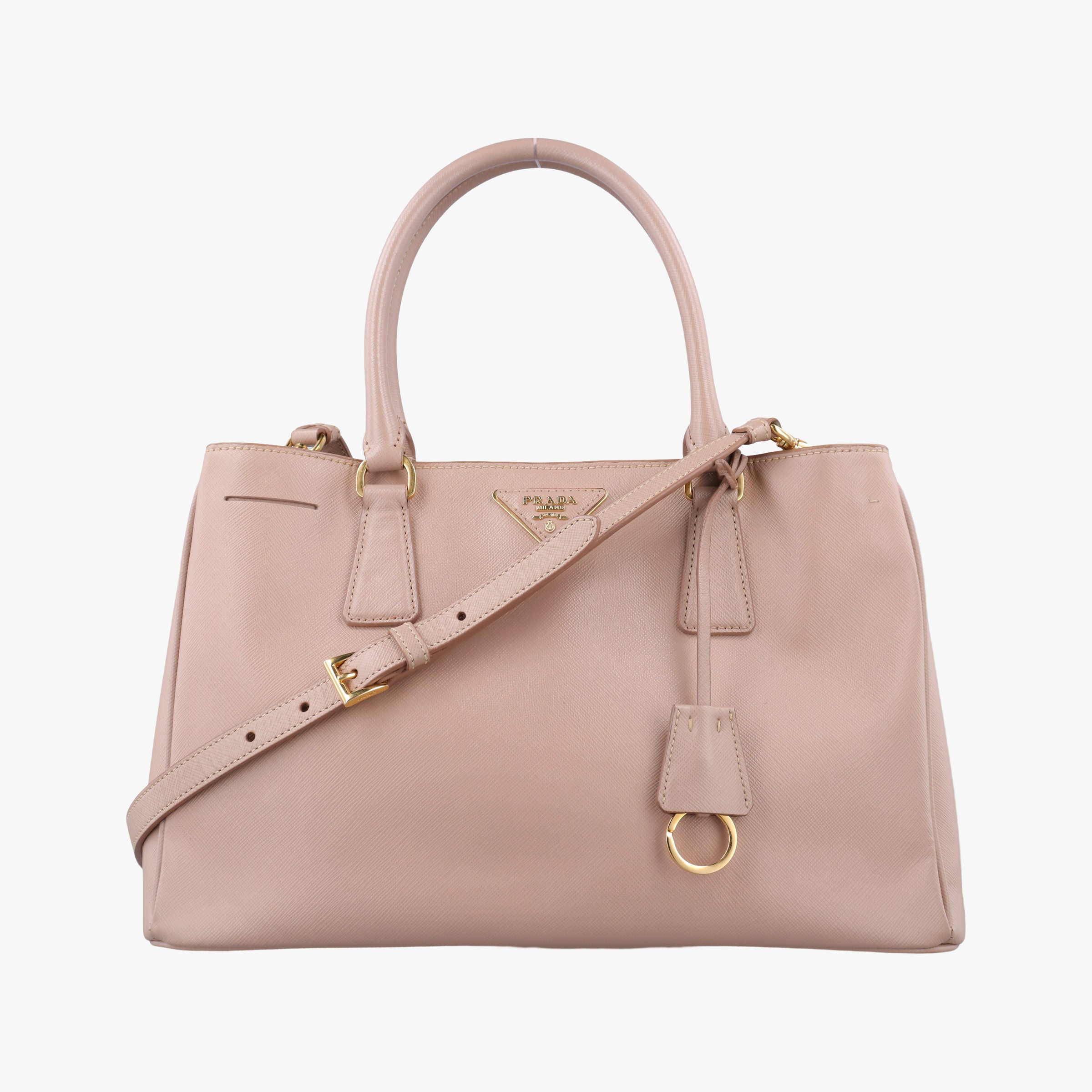 Vintage Prada Galleria Pink SAFFIANO Leather BN1786 shoulderbag | stylenewstar