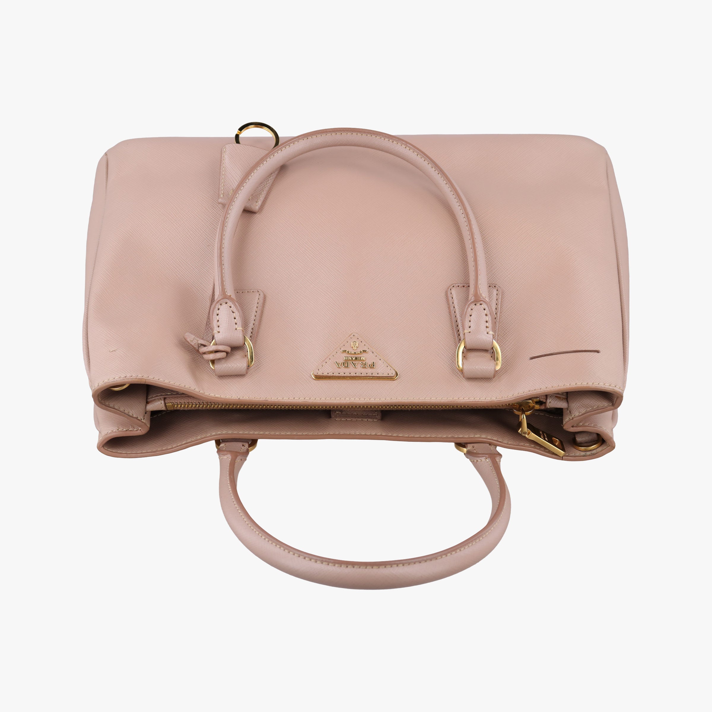 Vintage Prada Galleria Pink SAFFIANO Leather BN1786 shoulderbag | stylenewstar