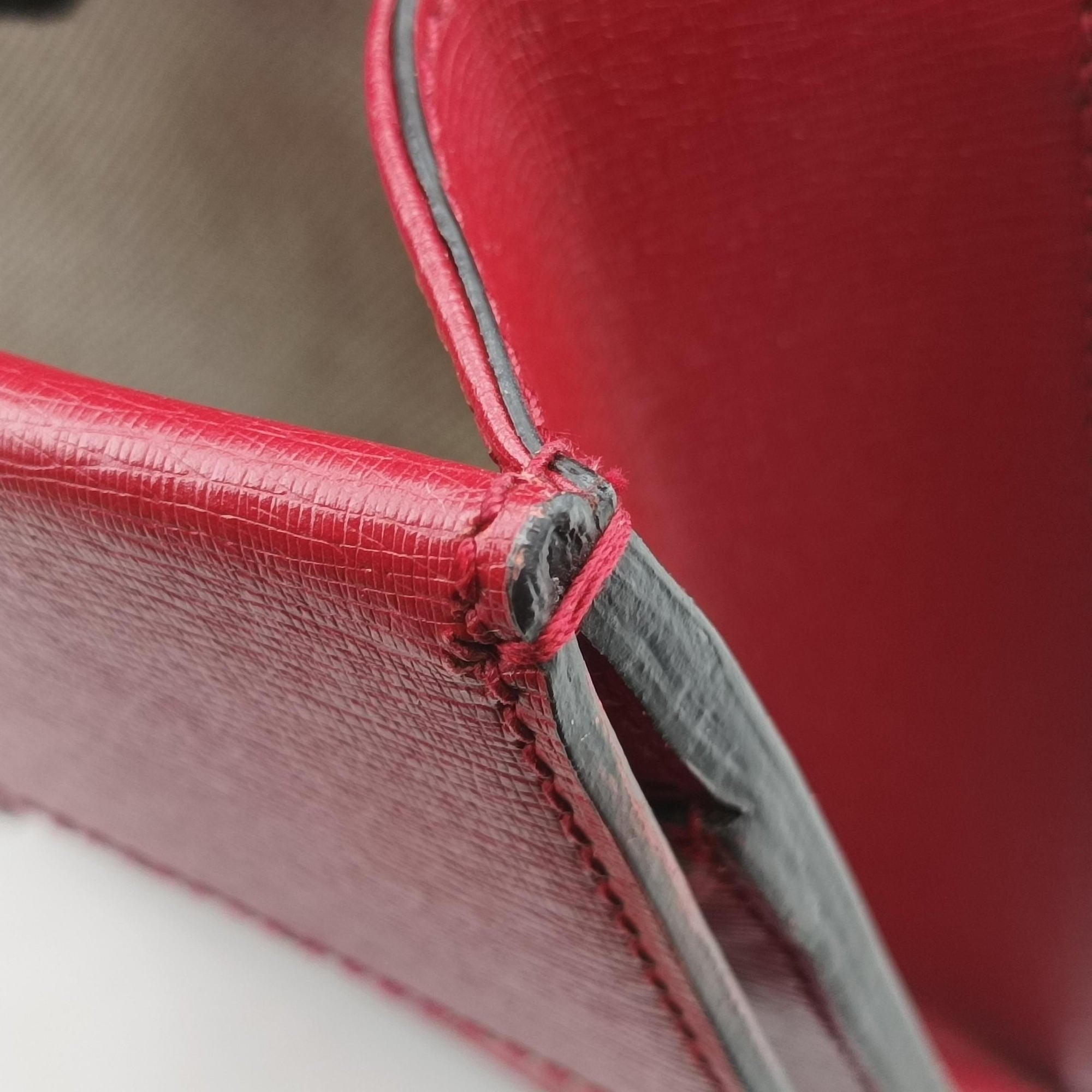 Pre-owned Gucci Dionysus Red×Multicolour Leather 400249 shoulderbag | stylenewstar