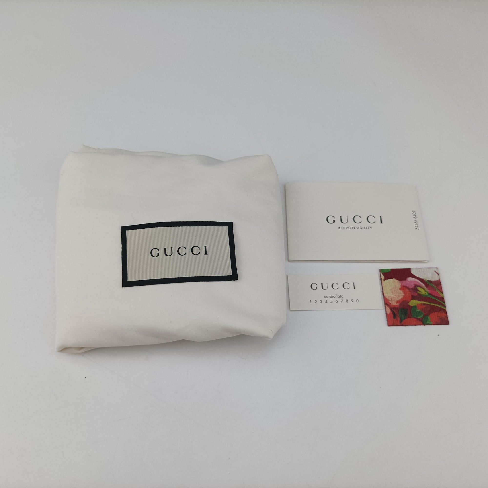 Pre-owned Gucci Dionysus Red×Multicolour Leather 400249 shoulderbag | stylenewstar