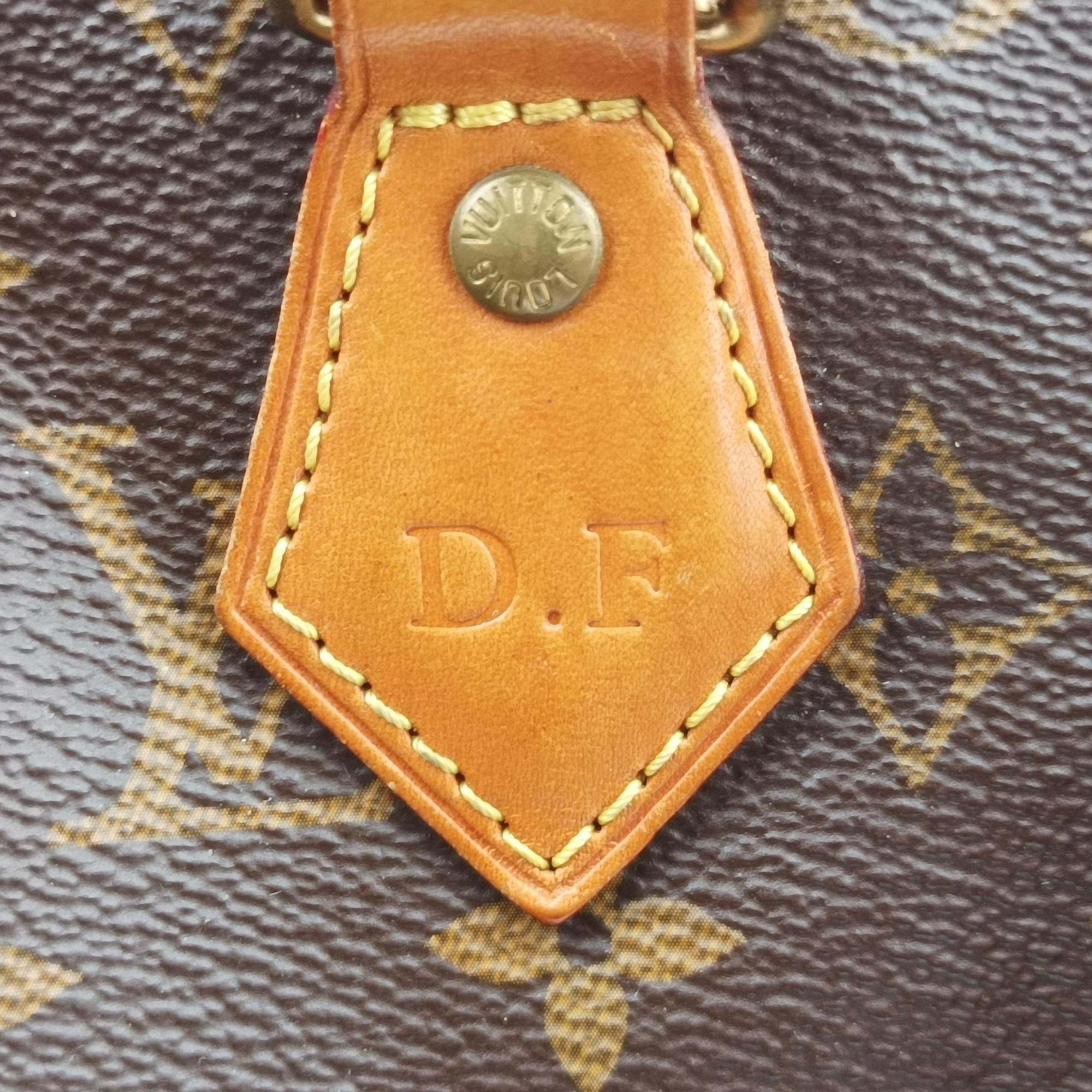 Pre-owned Louis Vuitton Speedy 30 BROWN Monogram Canvas M41526 handbag | stylenewstar