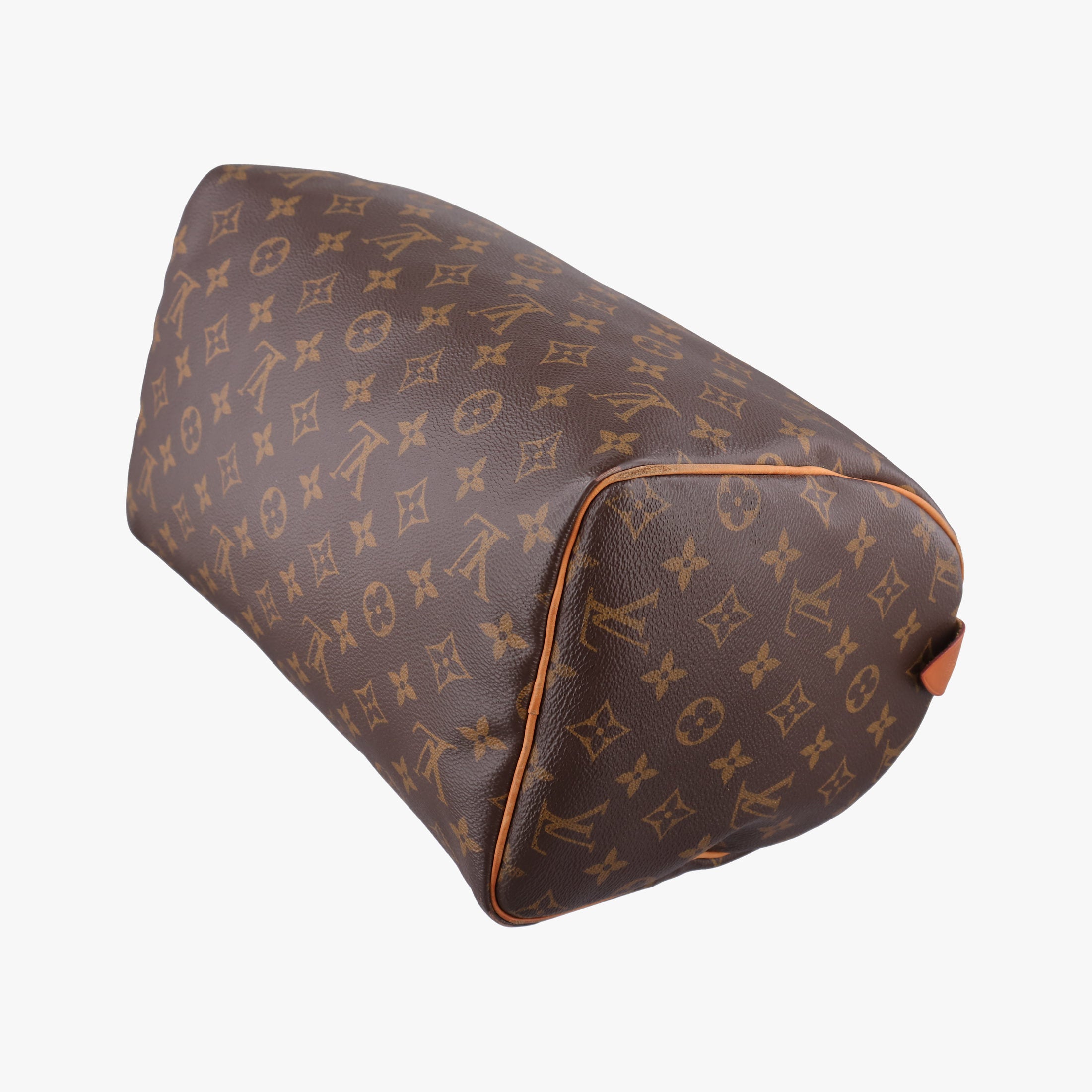 Pre-owned Louis Vuitton Speedy 30 BROWN Monogram Canvas M41526 handbag | stylenewstar