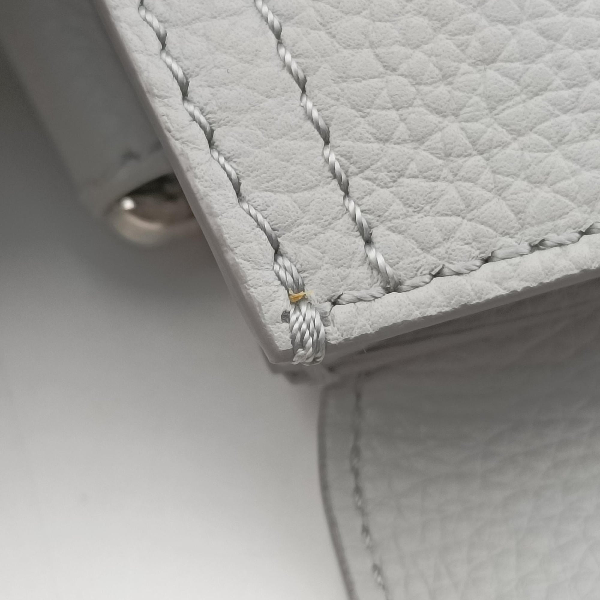 Pre-owned Christian Dior Saddle Gray leather  shoulderbag | stylenewstar