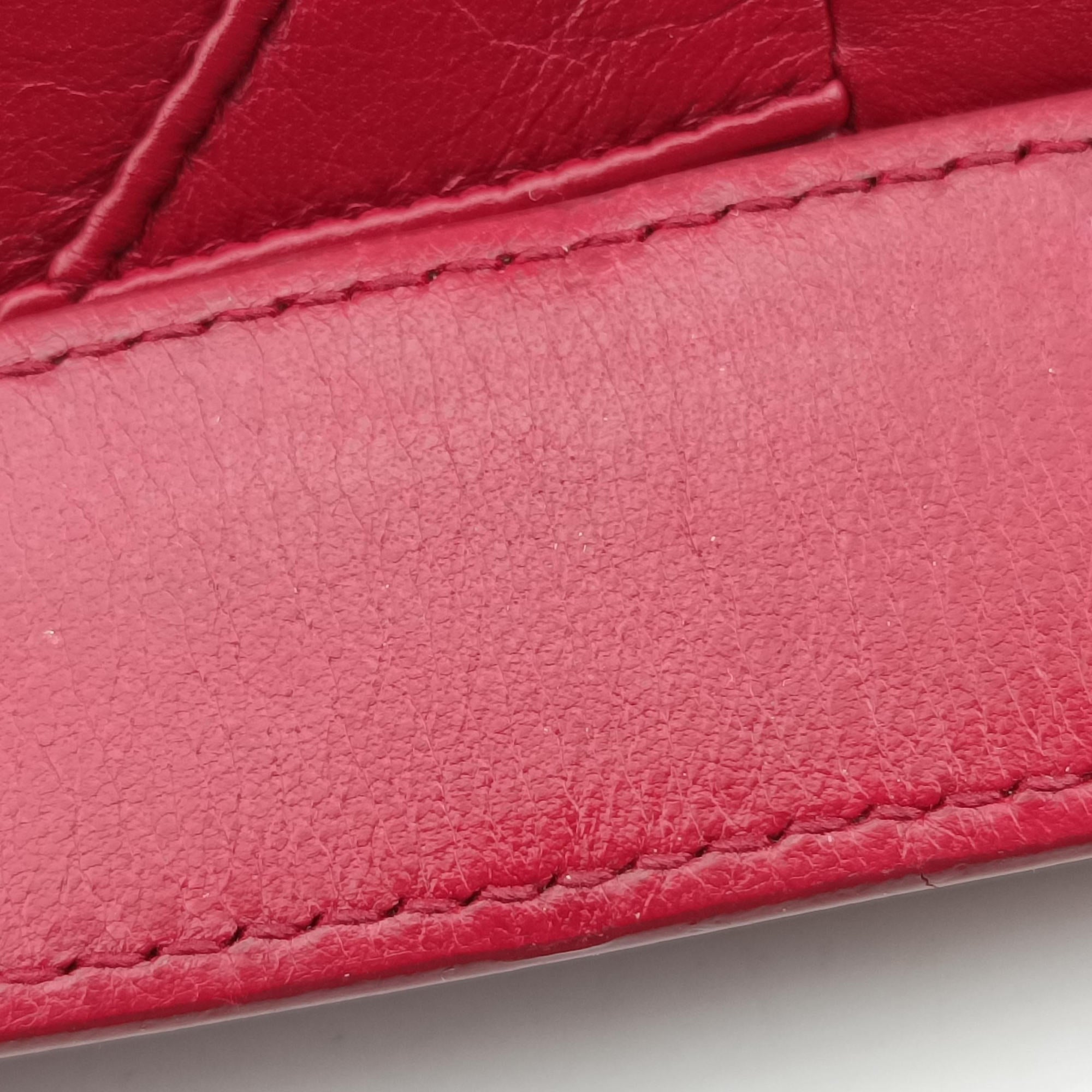 Pre-owned Christian Dior New Rock Burgundy Leather  shoulderbag | stylenewstar