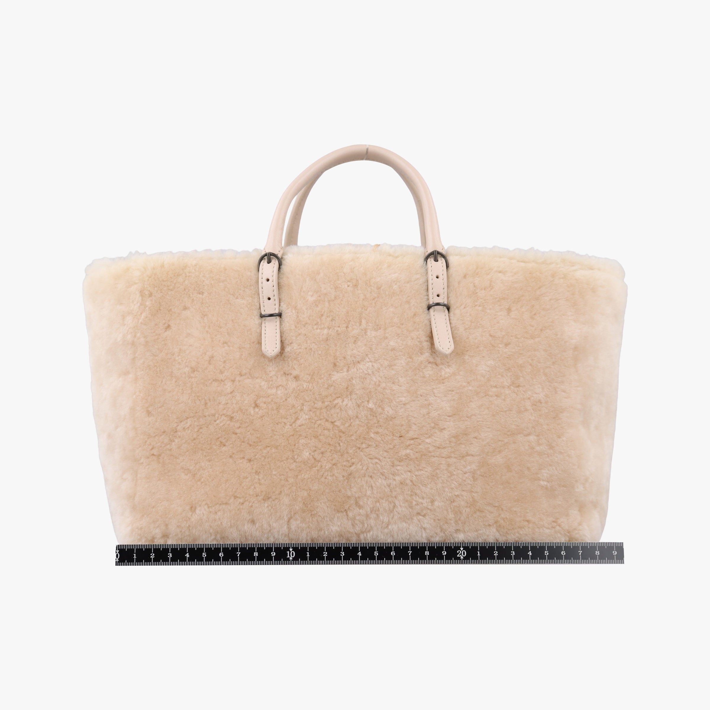 Secondhand Balenciaga PAPIER A6 Beige Mouton  handbag | stylenewstar