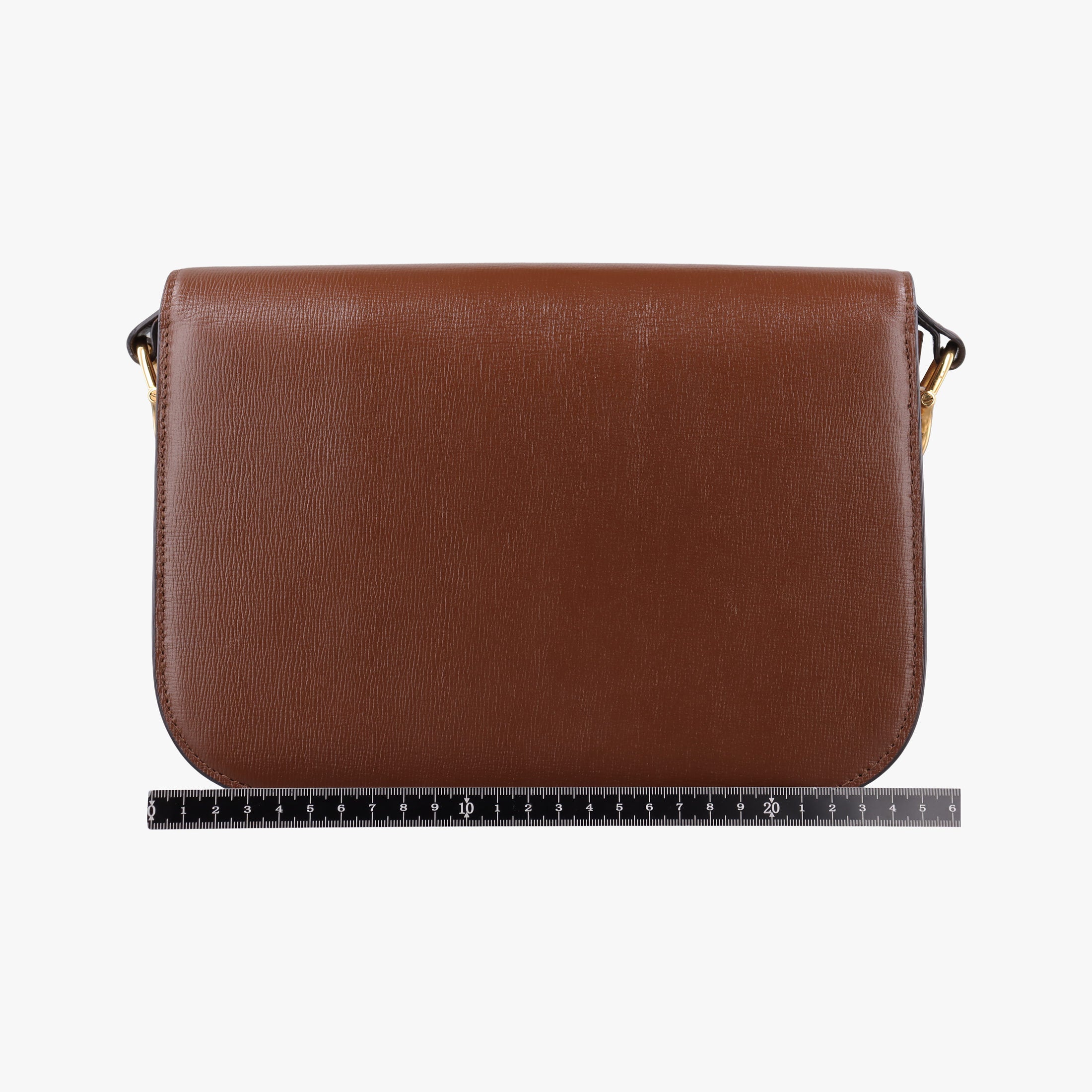 Pre-owned Gucci The Hacker Project Horsebit 1955 Brown leather 602204 shoulderbag | stylenewstar