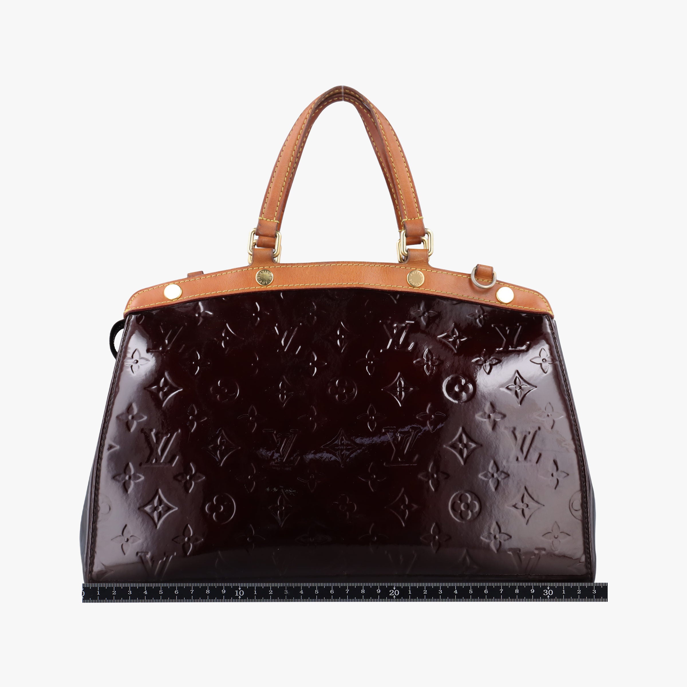 Secondhand Louis Vuitton Brea MM AMARANTE Vernis M91619 shoulderbag | stylenewstar