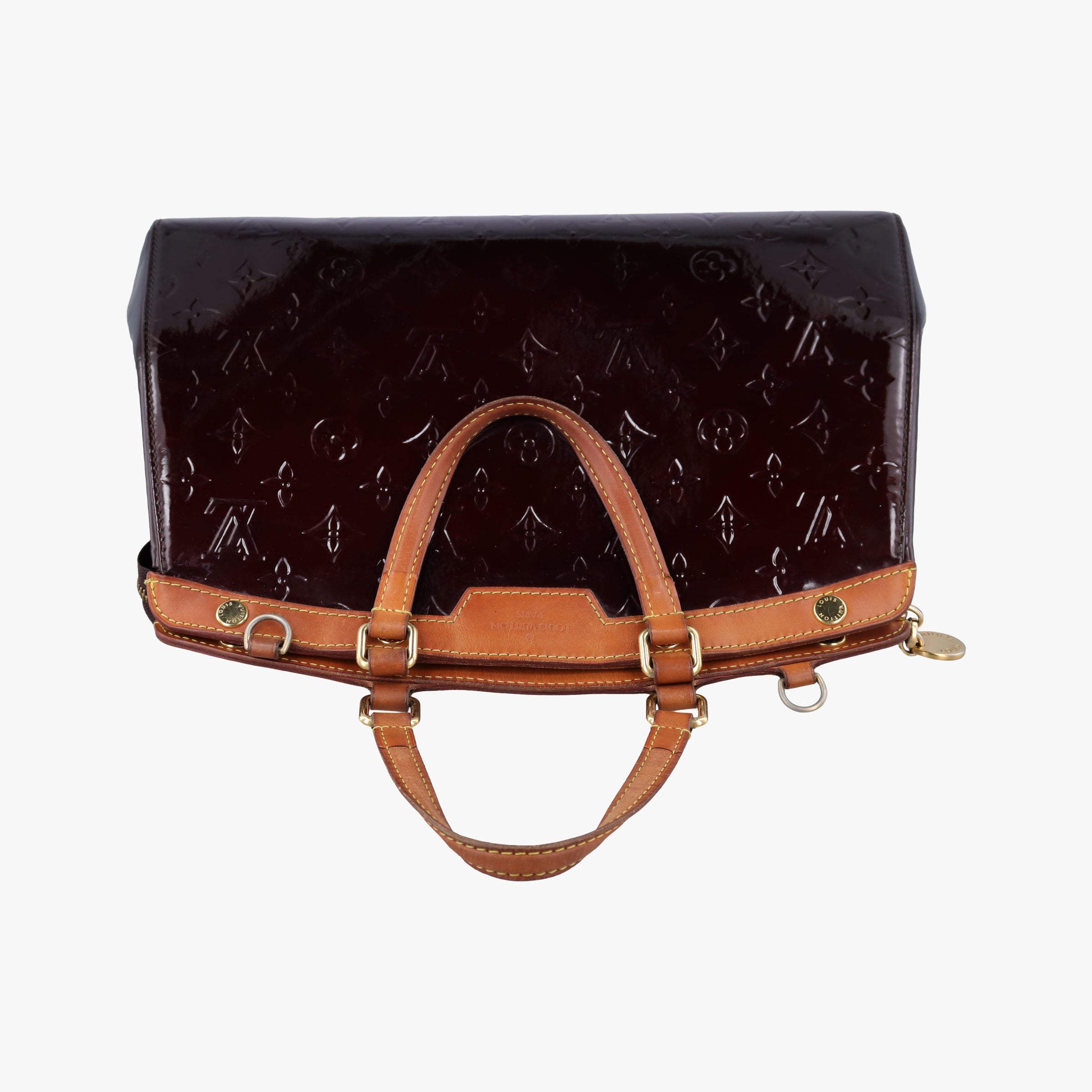 Secondhand Louis Vuitton Brea MM AMARANTE Vernis M91619 shoulderbag | stylenewstar