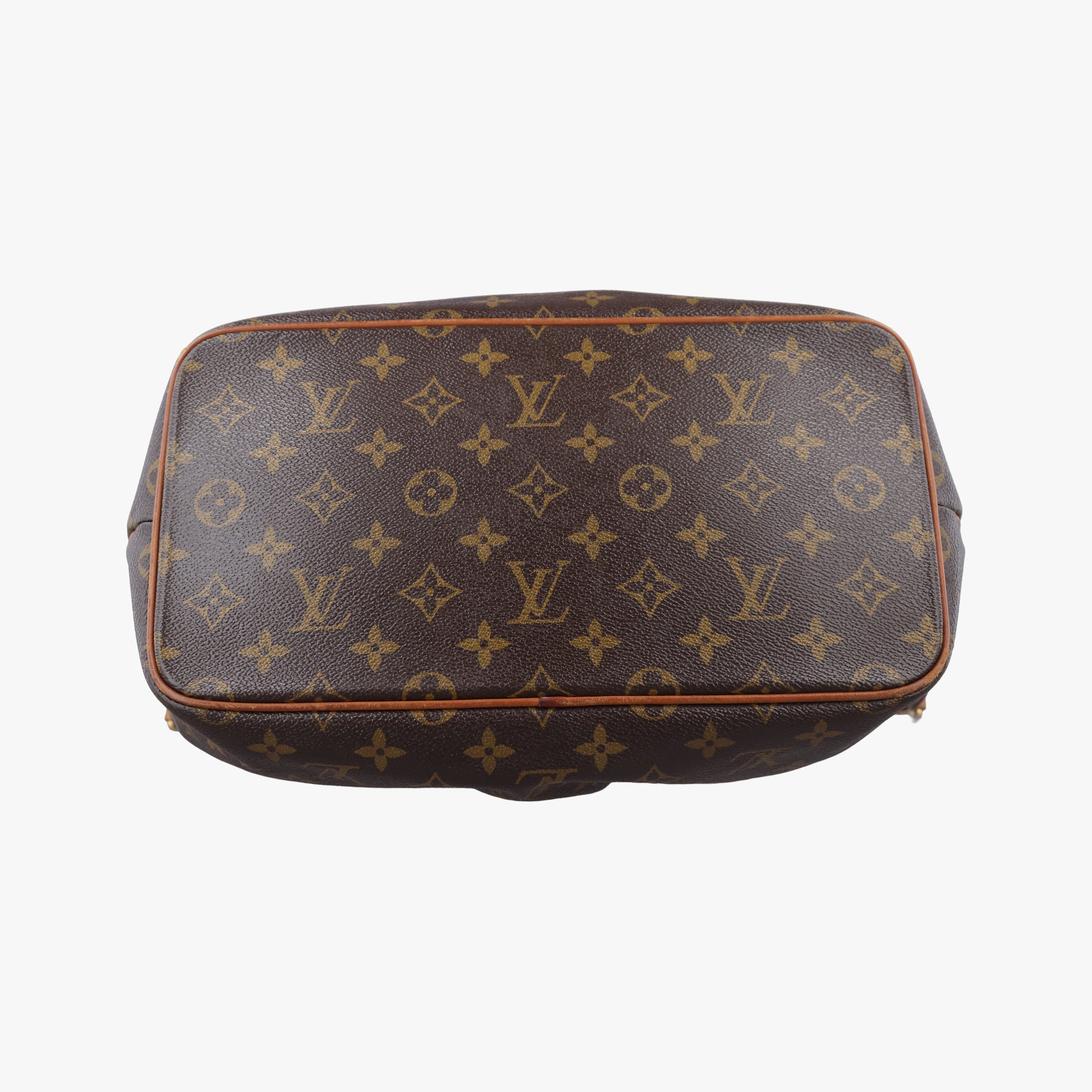 Pre-owned Louis Vuitton PALERMO PM brown Monogram Canvas M40145 shoulderbag | stylenewstar