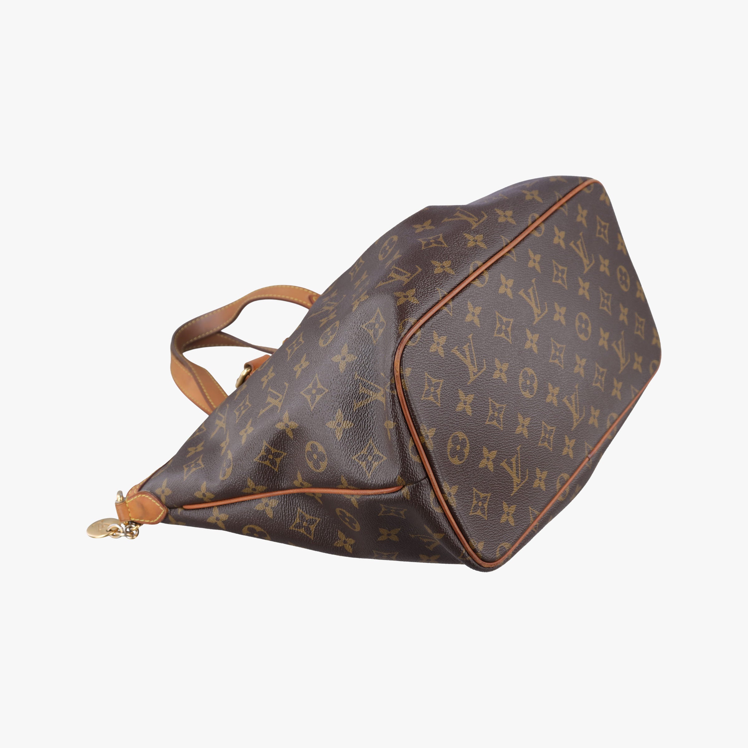Pre-owned Louis Vuitton PALERMO PM brown Monogram Canvas M40145 shoulderbag | stylenewstar