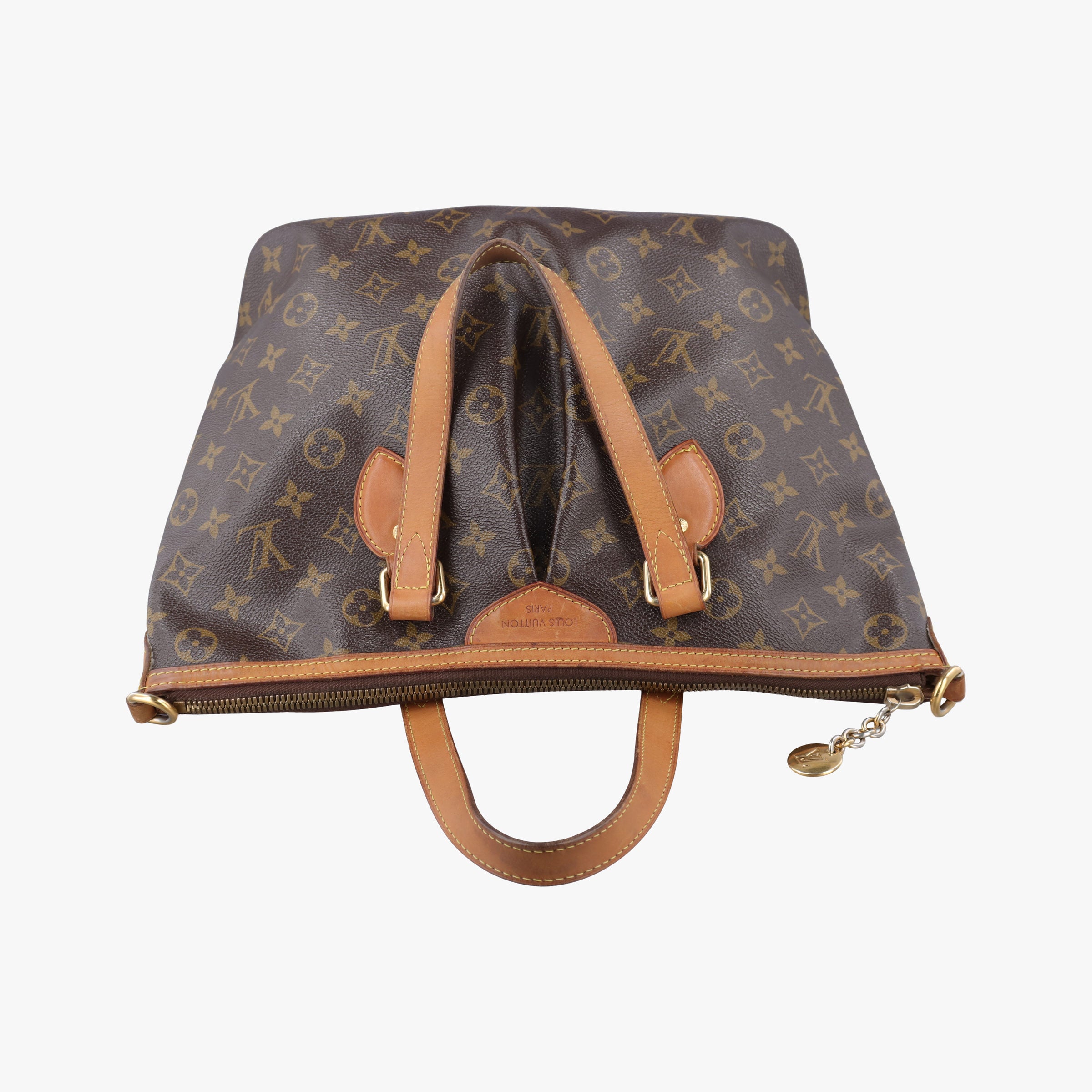 Pre-owned Louis Vuitton PALERMO PM brown Monogram Canvas M40145 shoulderbag | stylenewstar