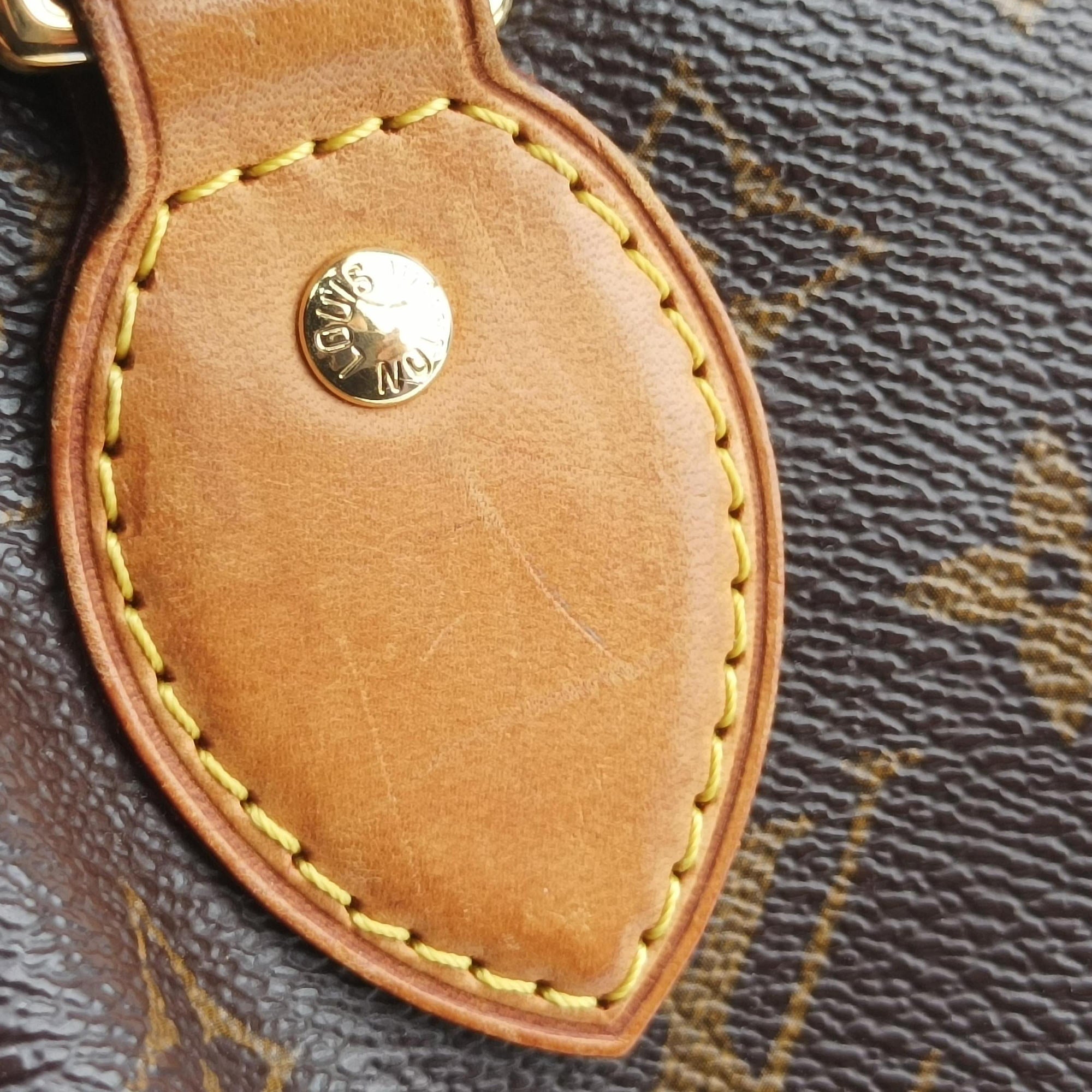 Vintage Louis Vuitton TIVOLI PM brown Monogram Canvas M40143 handbag | stylenewstar