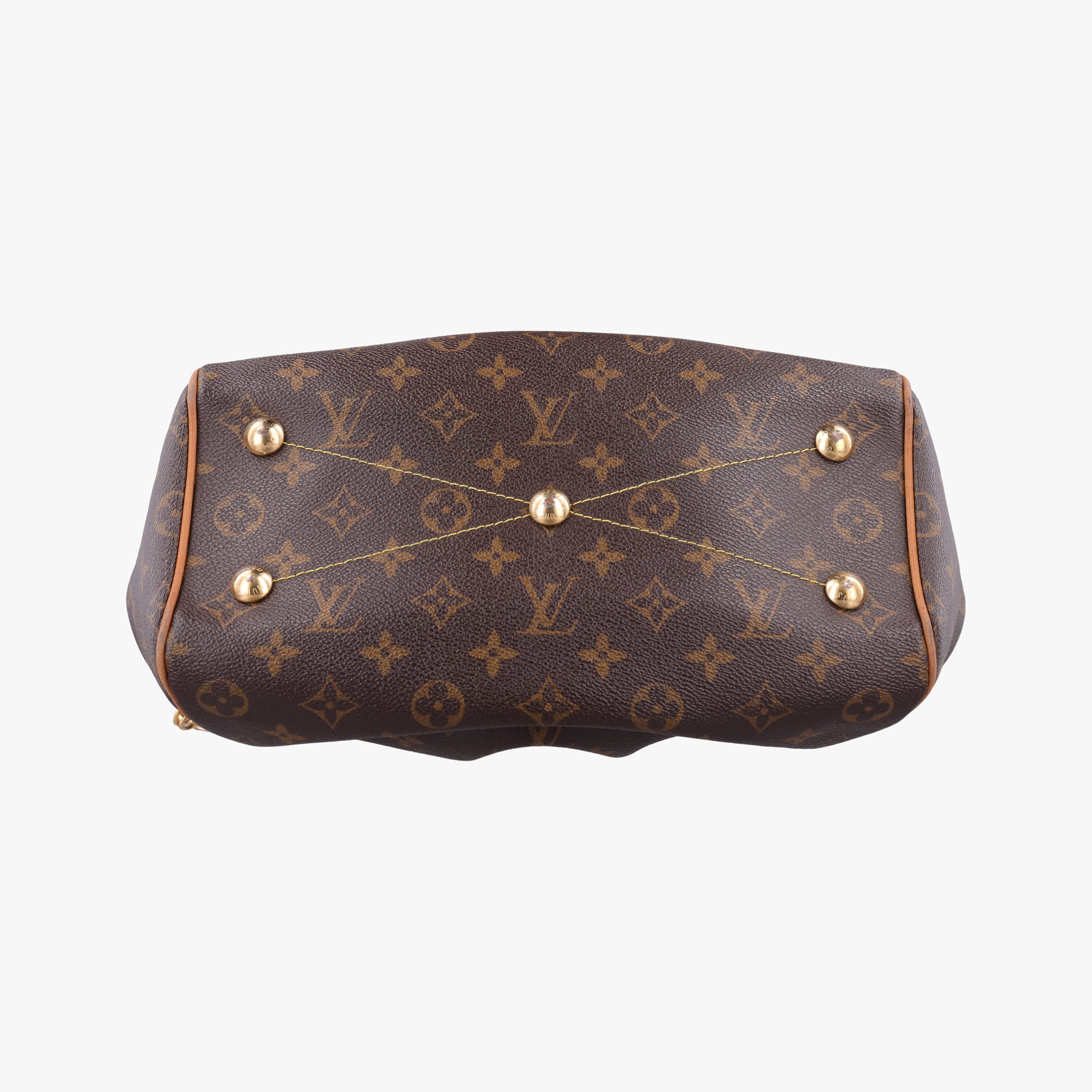 Vintage Louis Vuitton TIVOLI PM brown Monogram Canvas M40143 handbag | stylenewstar