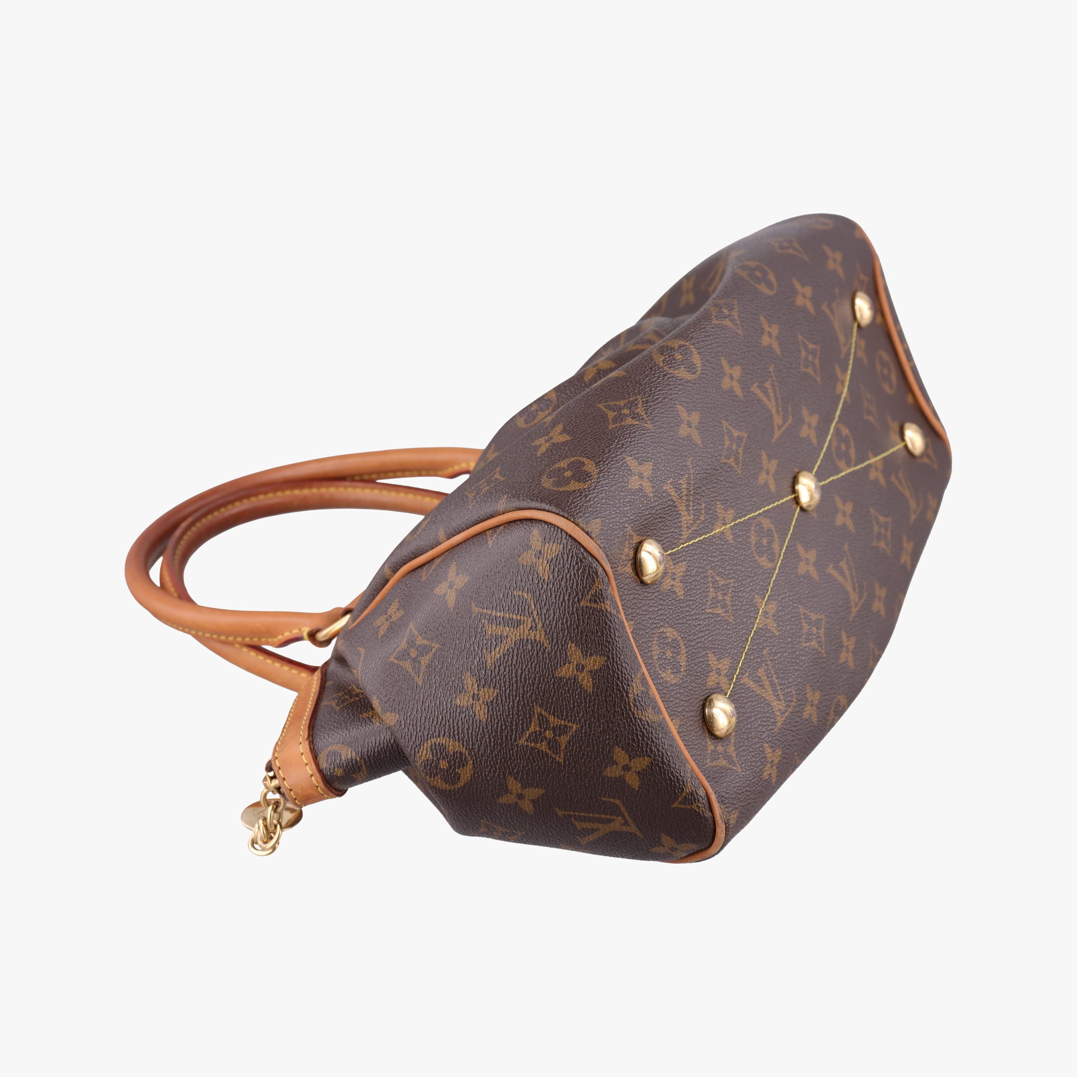 Vintage Louis Vuitton TIVOLI PM brown Monogram Canvas M40143 handbag | stylenewstar