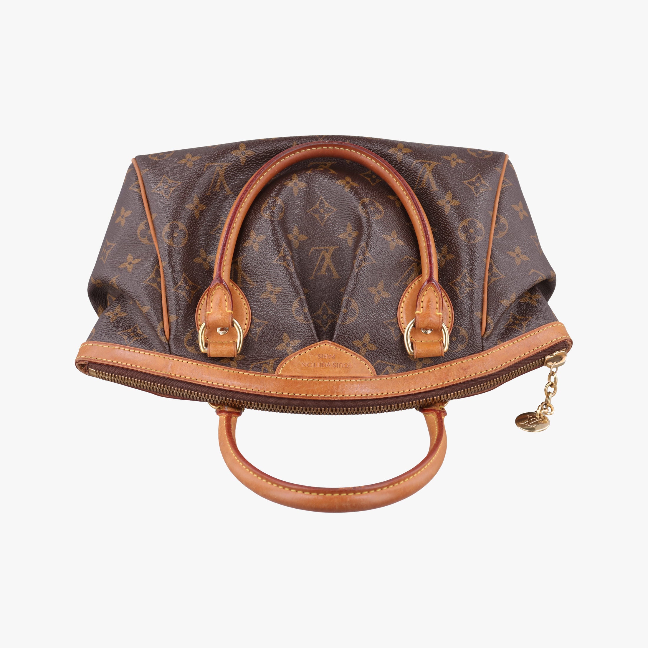Vintage Louis Vuitton TIVOLI PM brown Monogram Canvas M40143 handbag | stylenewstar