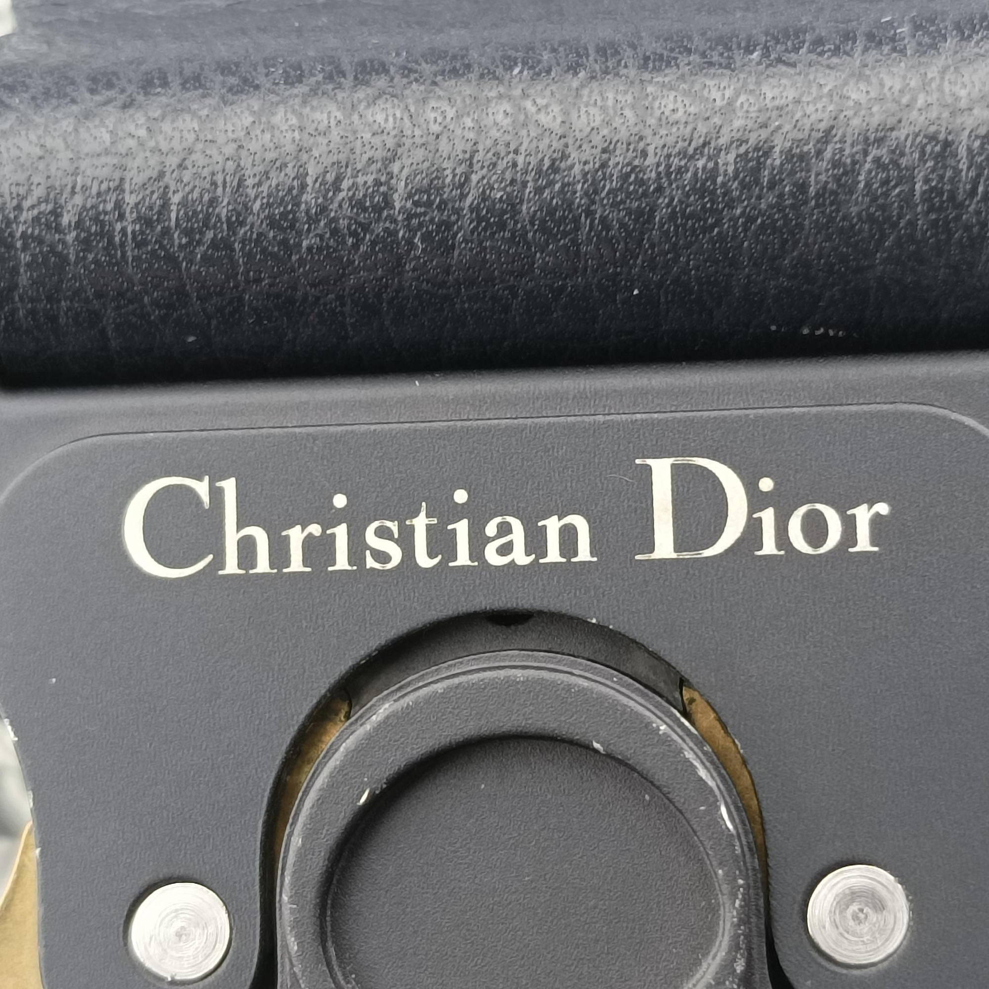 Vintage Christian Dior Saddle Navy Leather  bum bag/waist bag | stylenewstar