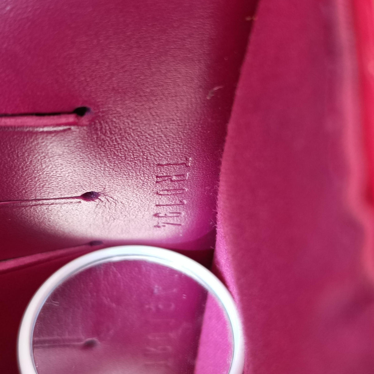 Pre-owned Louis Vuitton Clutch Ana pomme d'amour Vernis M90095 handbag | stylenewstar