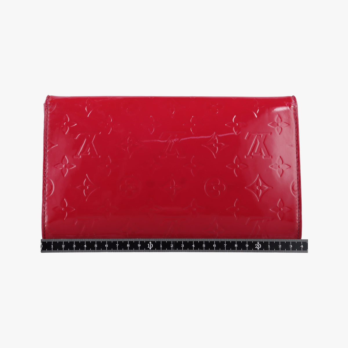 Pre-owned Louis Vuitton Clutch Ana pomme d'amour Vernis M90095 handbag | stylenewstar