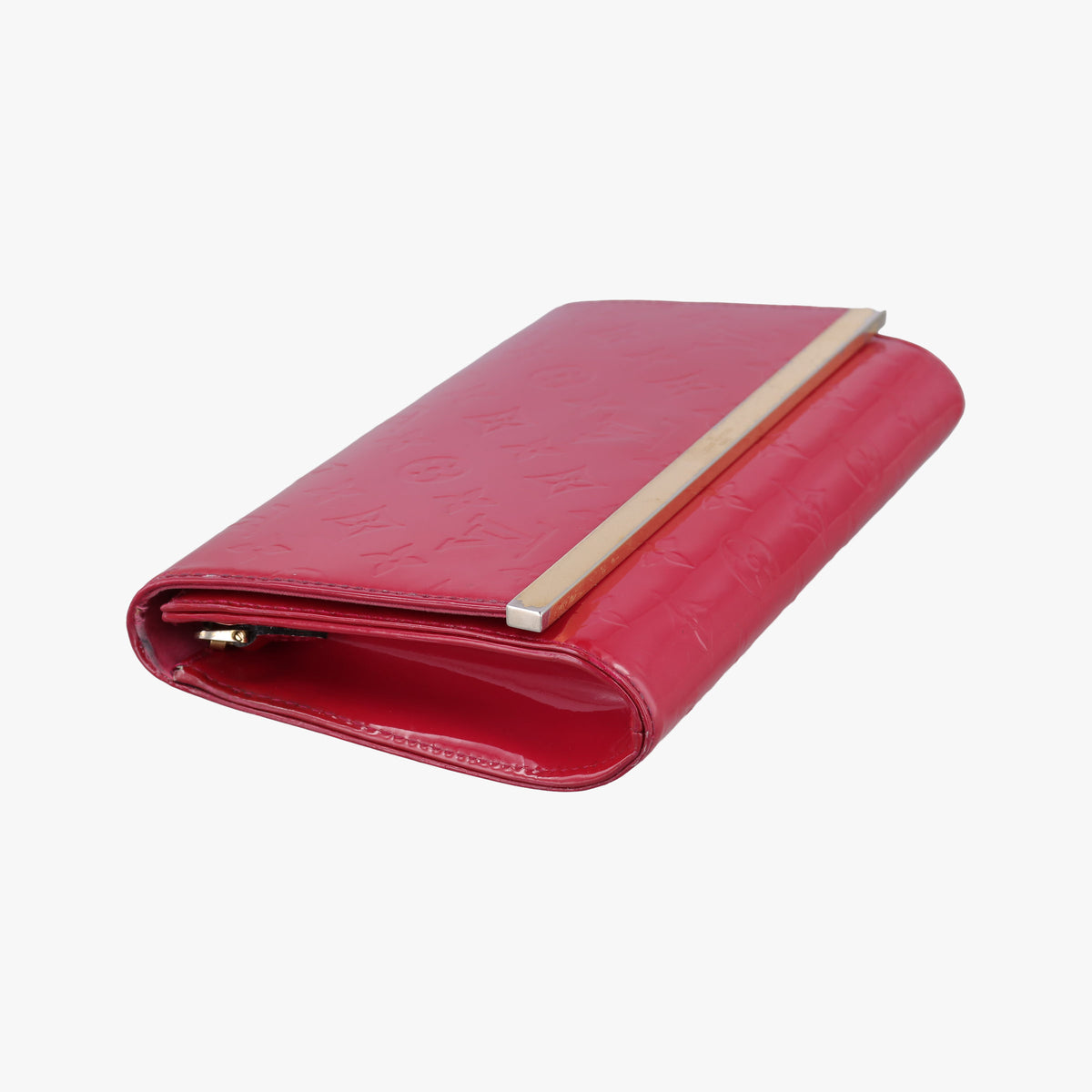 Pre-owned Louis Vuitton Clutch Ana pomme d'amour Vernis M90095 handbag | stylenewstar