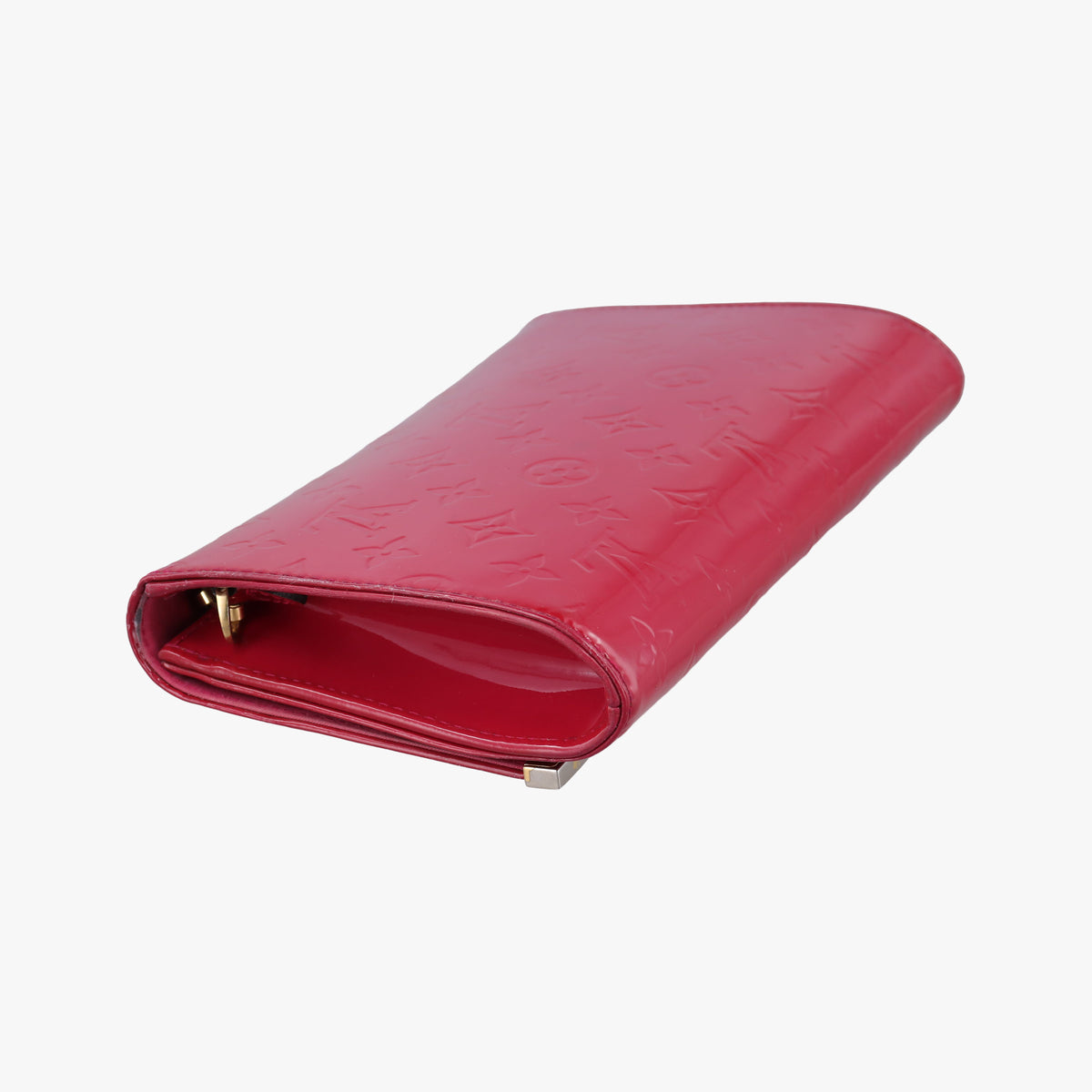Pre-owned Louis Vuitton Clutch Ana pomme d'amour Vernis M90095 handbag | stylenewstar