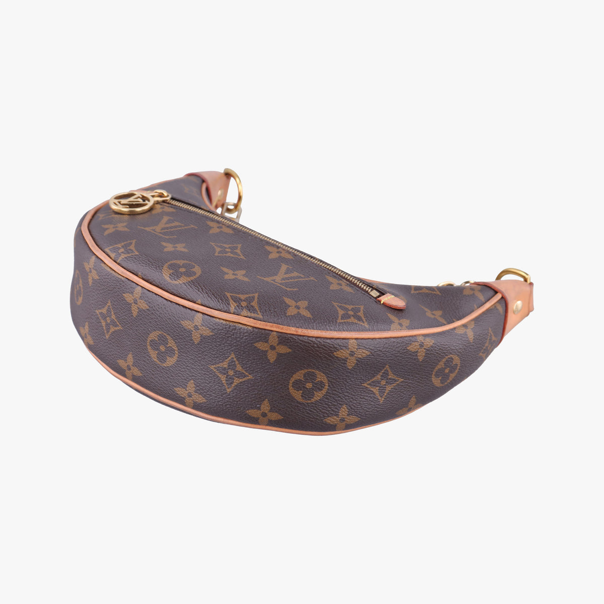 Secondhand Louis Vuitton loop Brown PVC coated canvas M81098 shoulderbag | stylenewstar