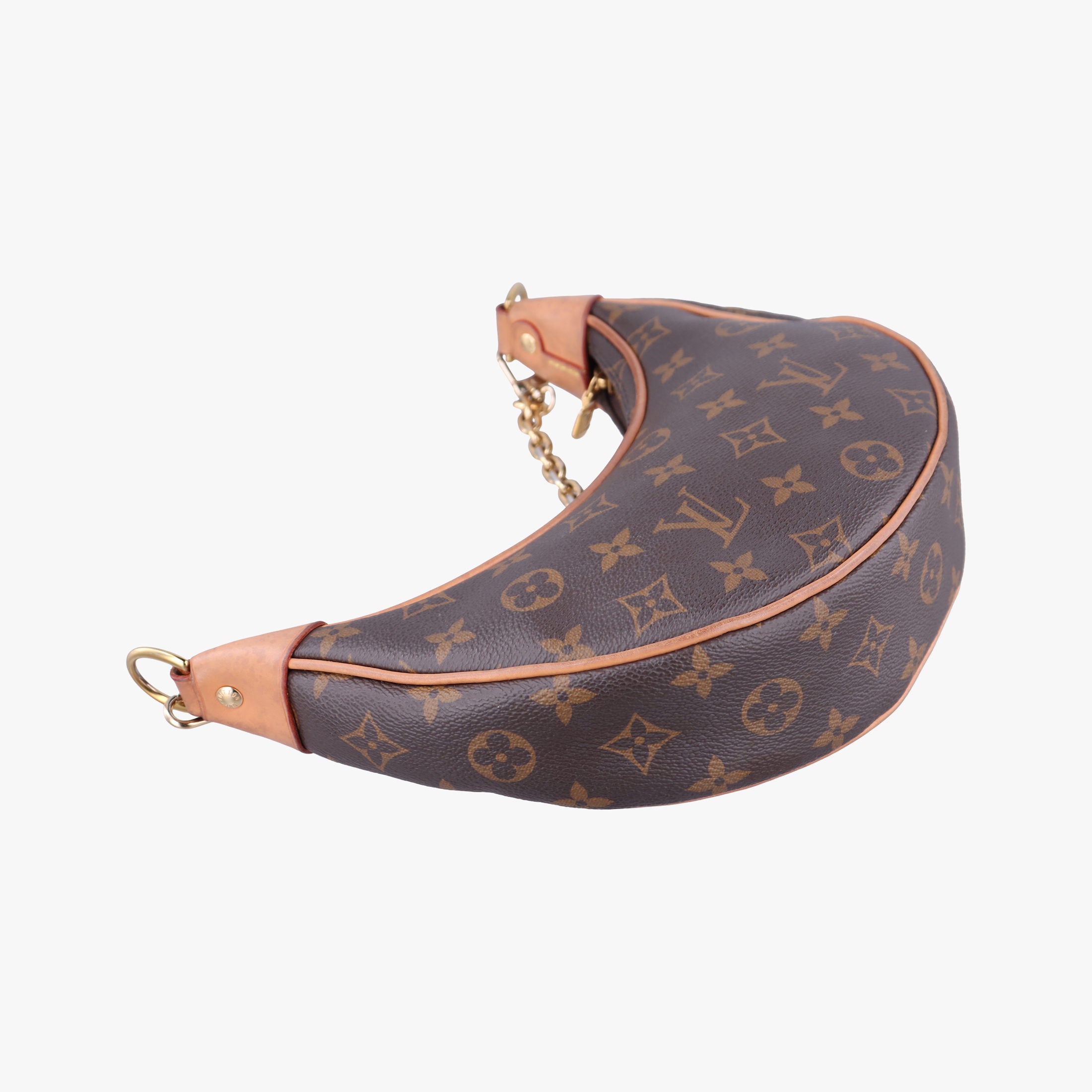 Secondhand Louis Vuitton loop Brown PVC coated canvas M81098 shoulderbag | stylenewstar